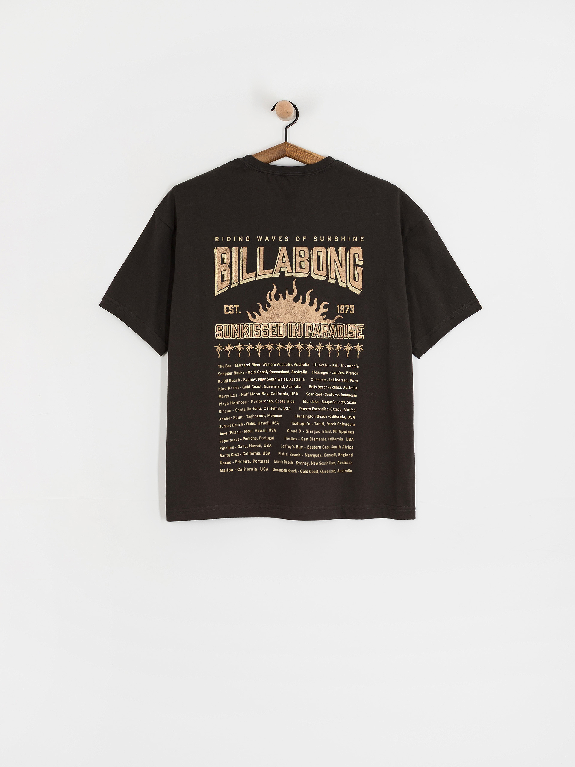 T-shirt Billabong Paradise Sunkiss Wmn (off black)