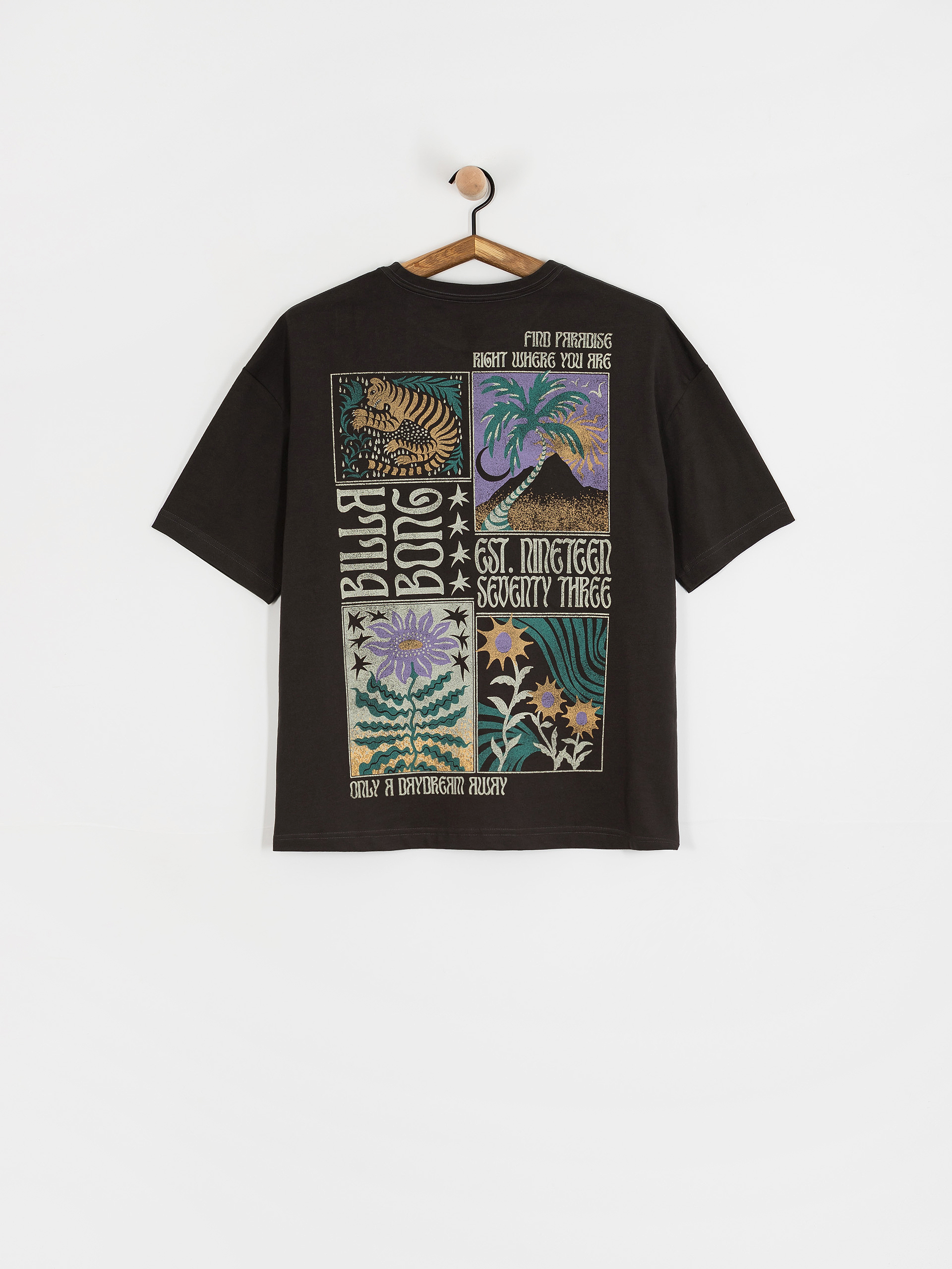 T-shirt Billabong Daydream Away Wmn (off black)