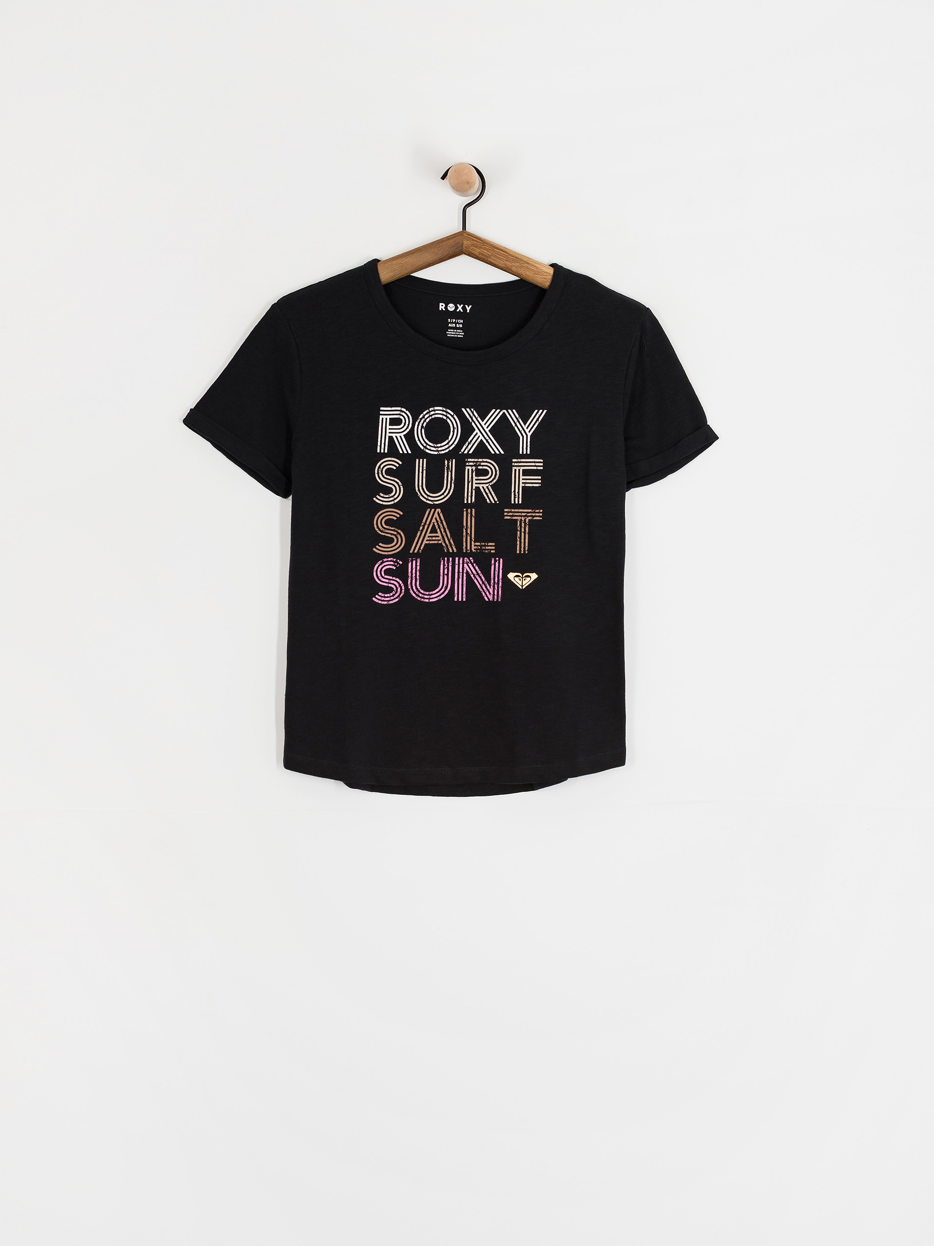 T-shirt Roxy Vl Oceanwave Regular Wmn (anthracite)