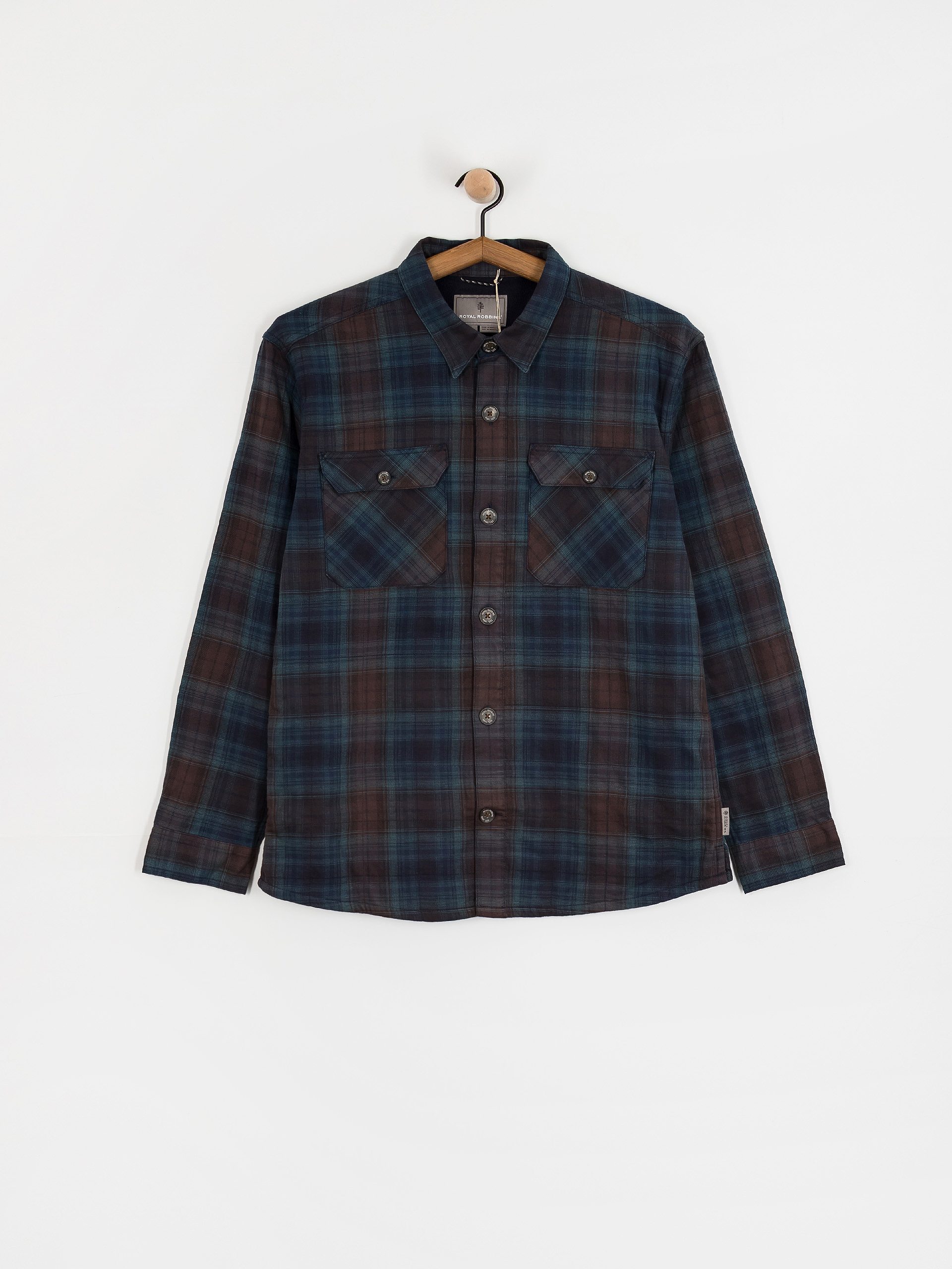 Koszula Royal Robbins Snowcap Lined Flannel (naval tioga pld)