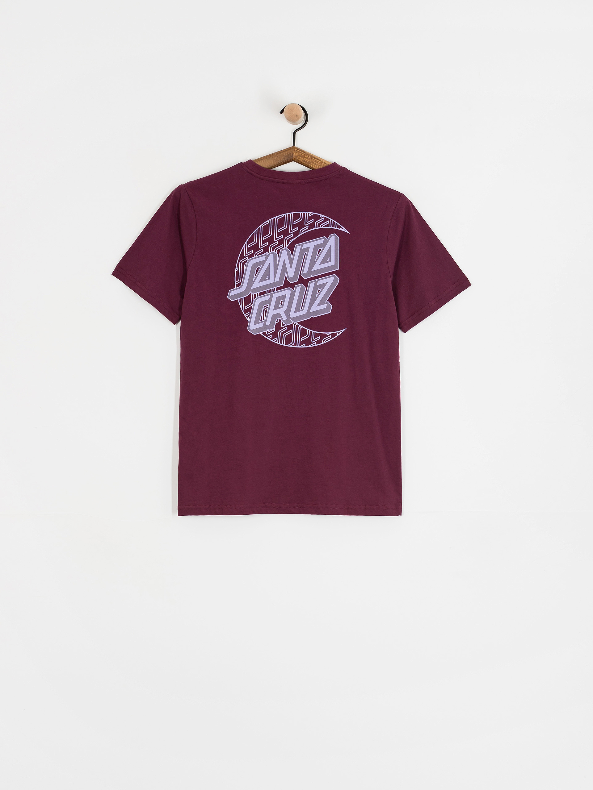 T-shirt Santa Cruz Imprint Moon Dot Wmn (dark cherry)