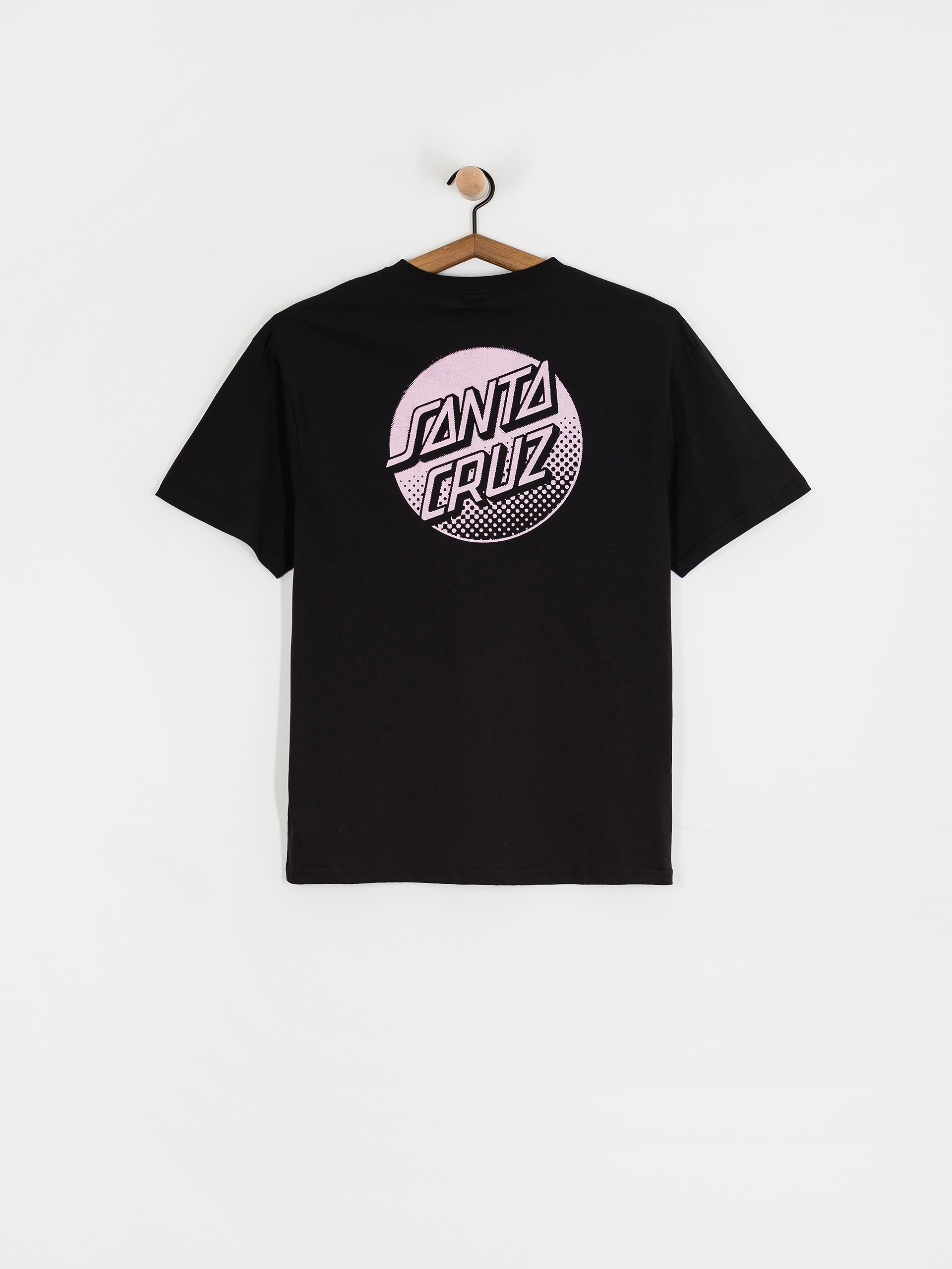 T-shirt Santa Cruz Mono Stamped Dot Wmn (black)