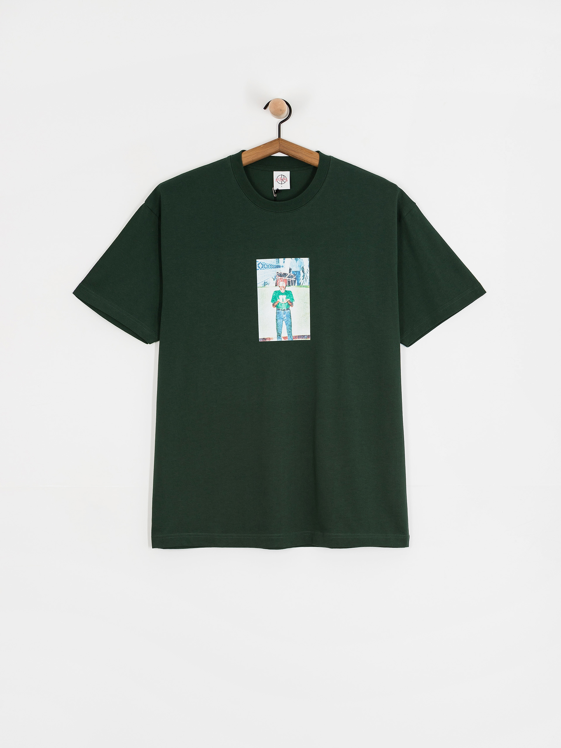 T-shirt Polar Skate Jeans Teeth (dark green)
