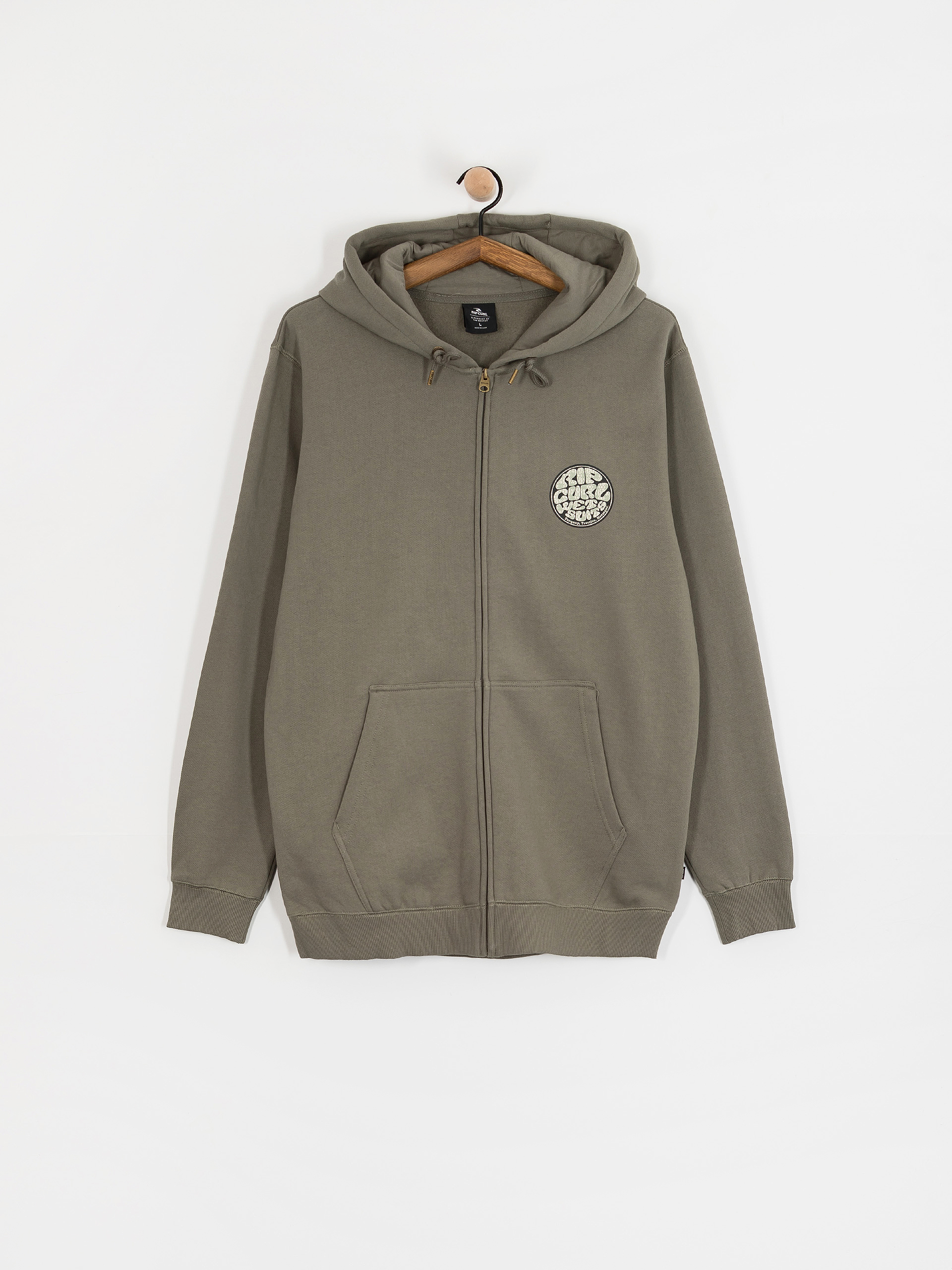 Bluza z kapturem Rip Curl Wettie Passage Icon ZHD (cactus green)