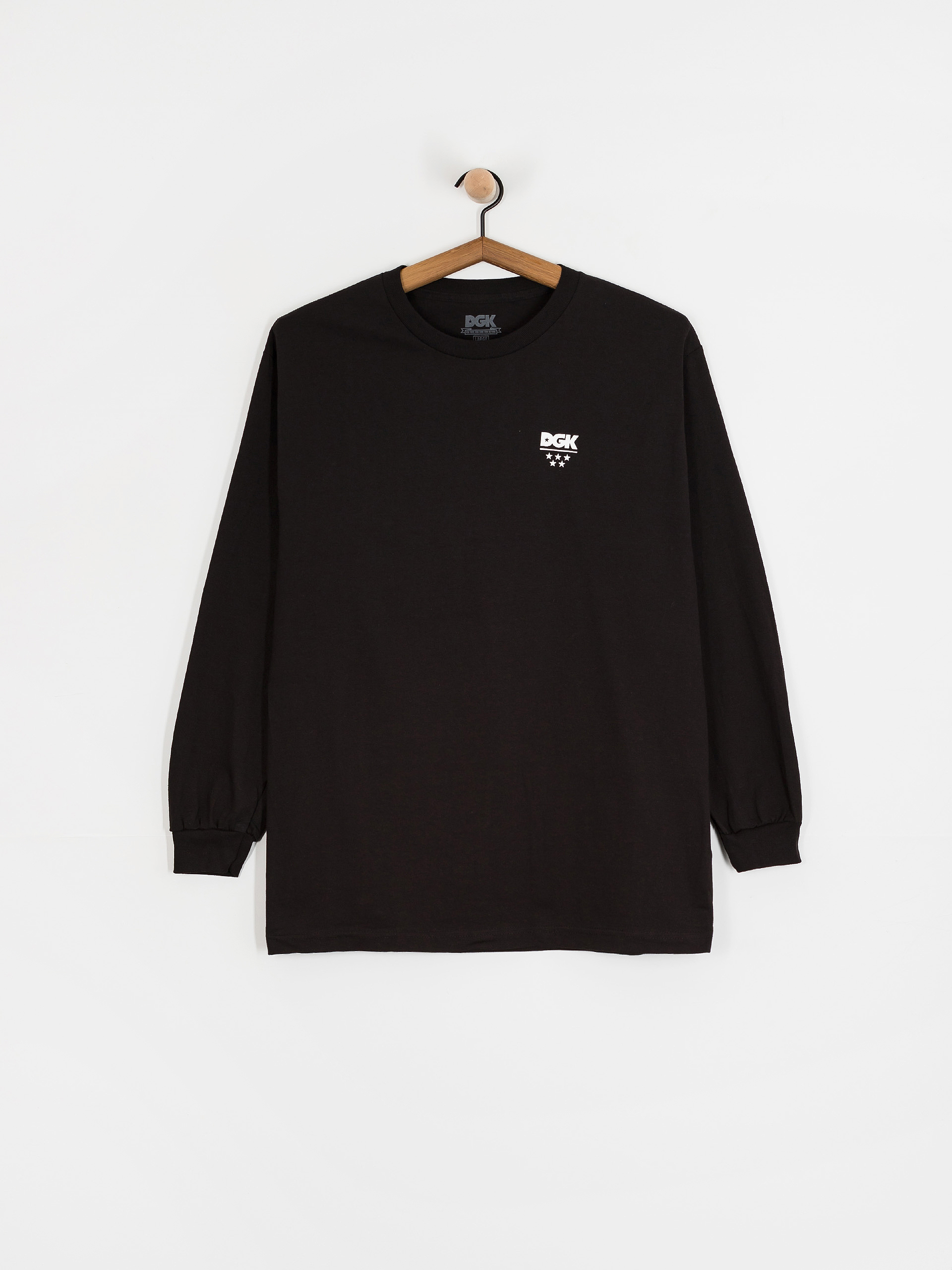 Longsleeve DGK All Star Mini Logo (black)