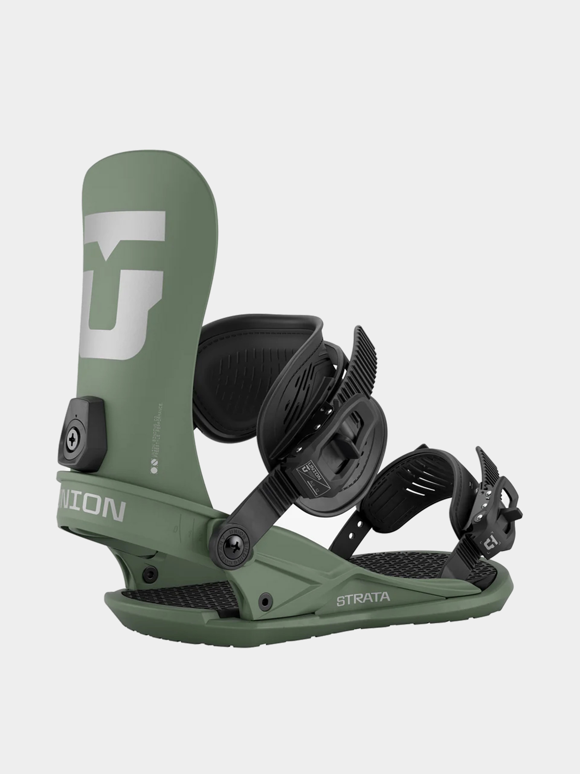 Wiązania snowboardowe Union Strata (olive green)