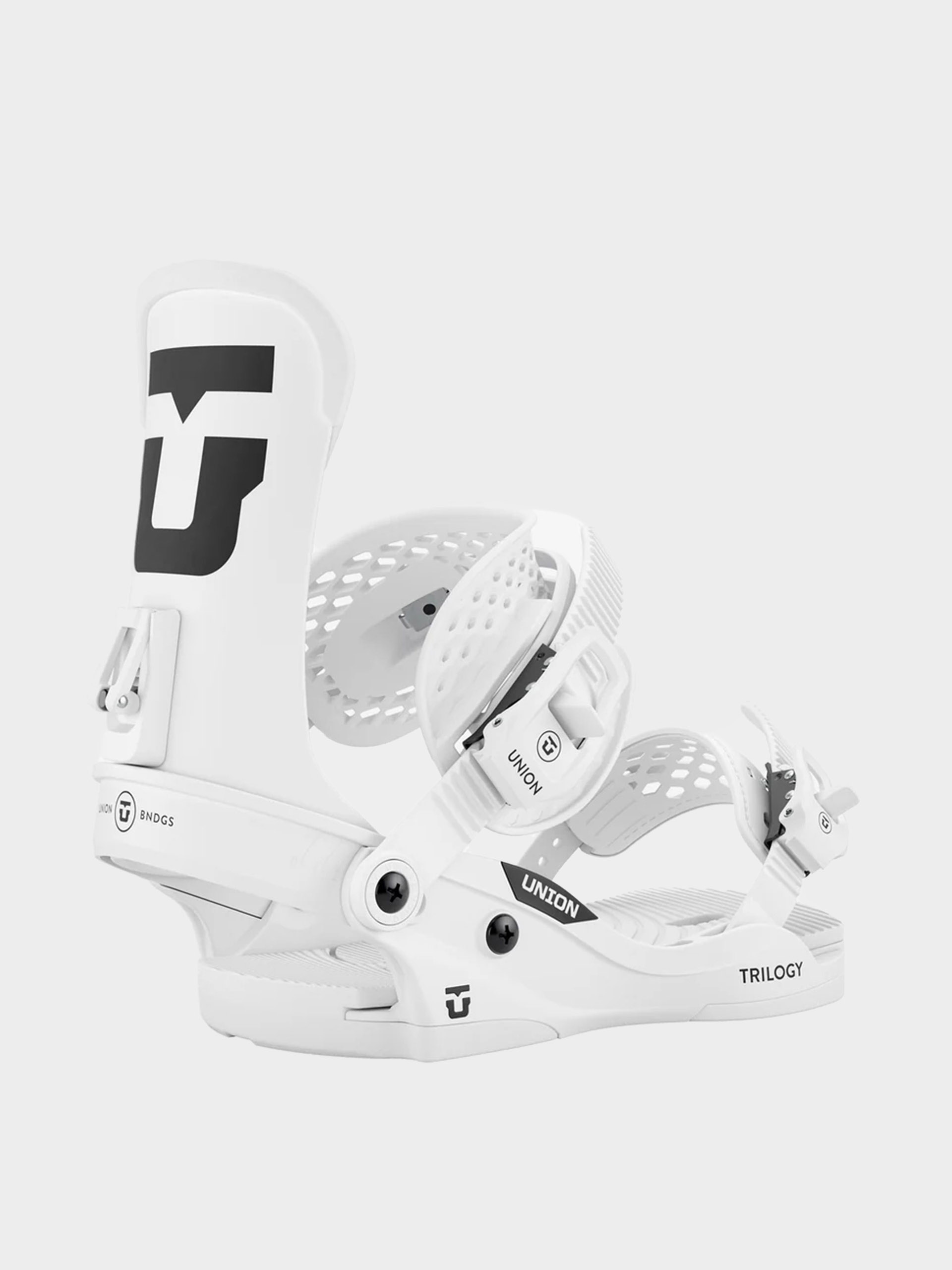 Damskie Wiązania snowboardowe Union Trilogy Classic Team HB (white)