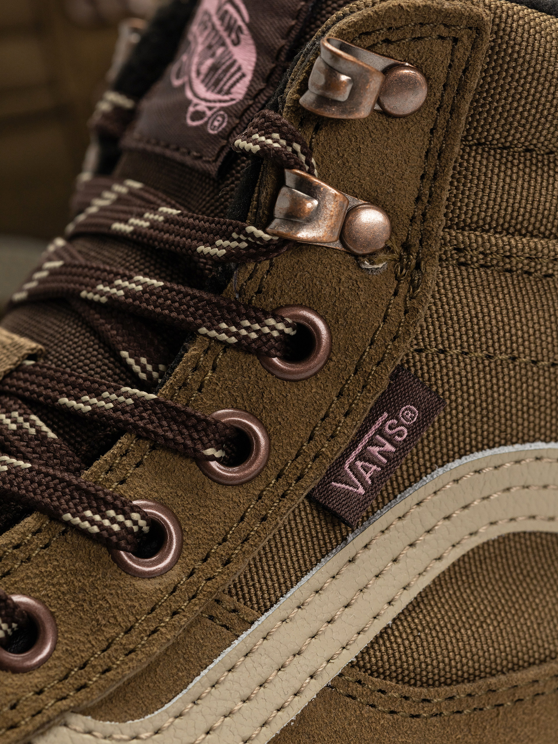 Buty Vans Mte Sk8 Hi Waterproof Insulated (brown/pink)