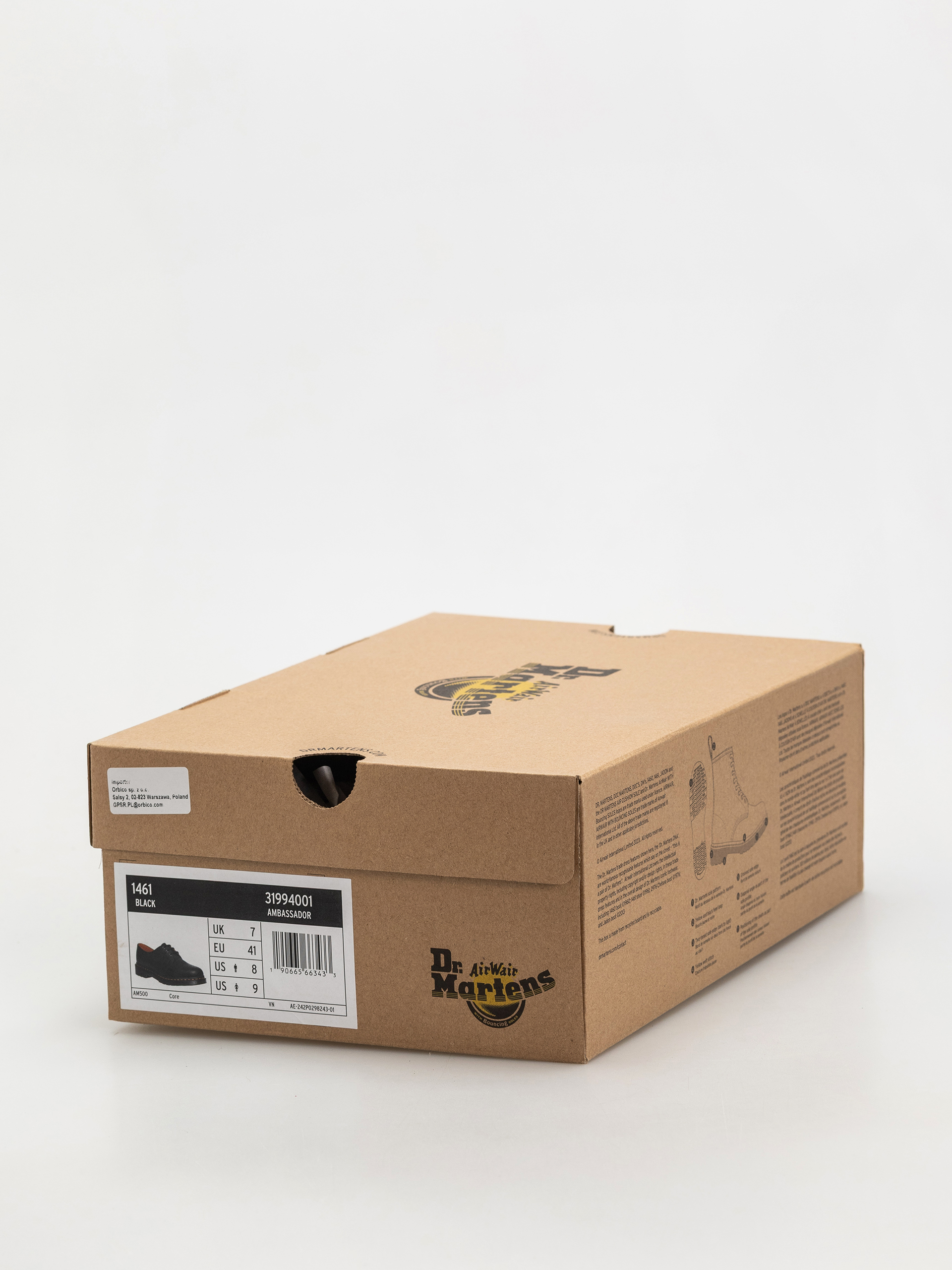 Buty Dr. Martens 1461 (black ambassador)