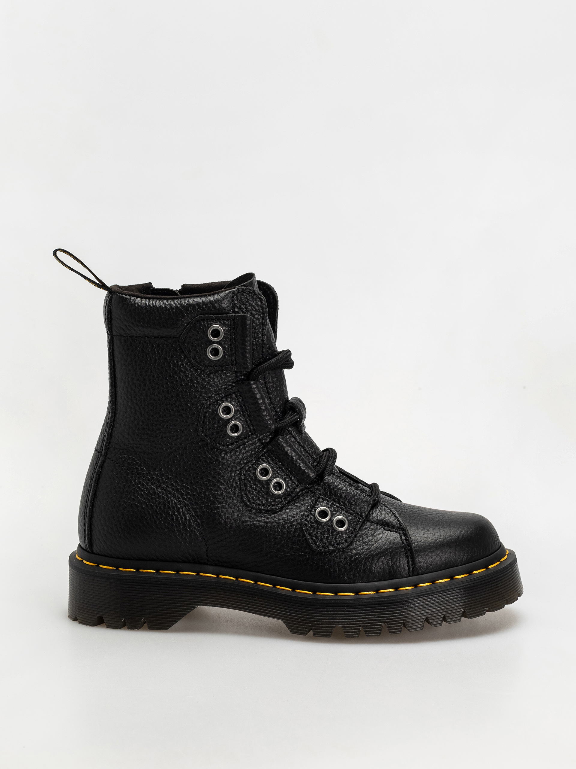 超美品　Dr. Martens 1460 ブラック 43 EU / 10 US Buty Dr. Martens 1460 WL Wmn - czarny (black grizzly)