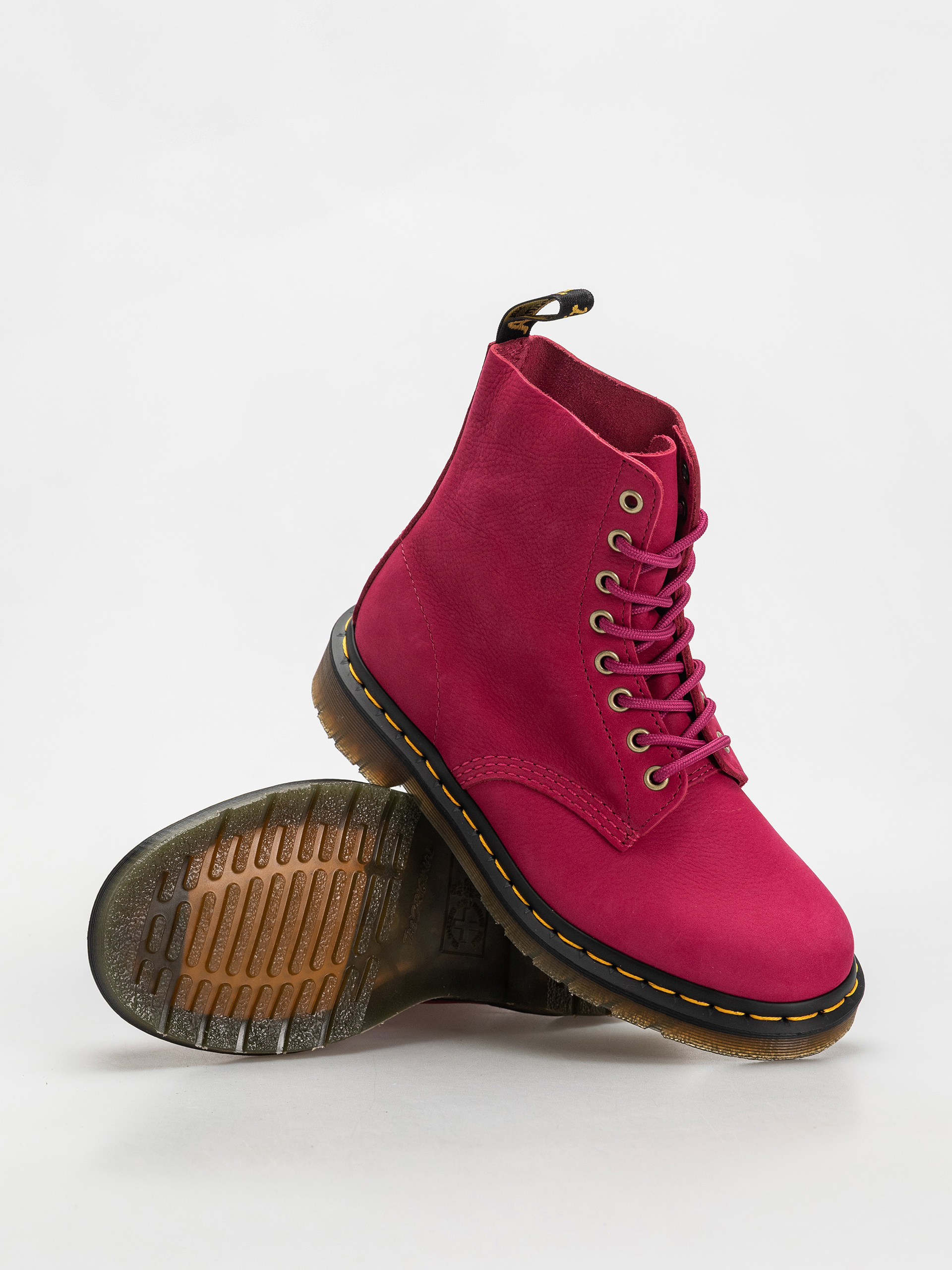Buty Dr. Martens 1460 Pascal (fuchsia pink milled nubuck rb)