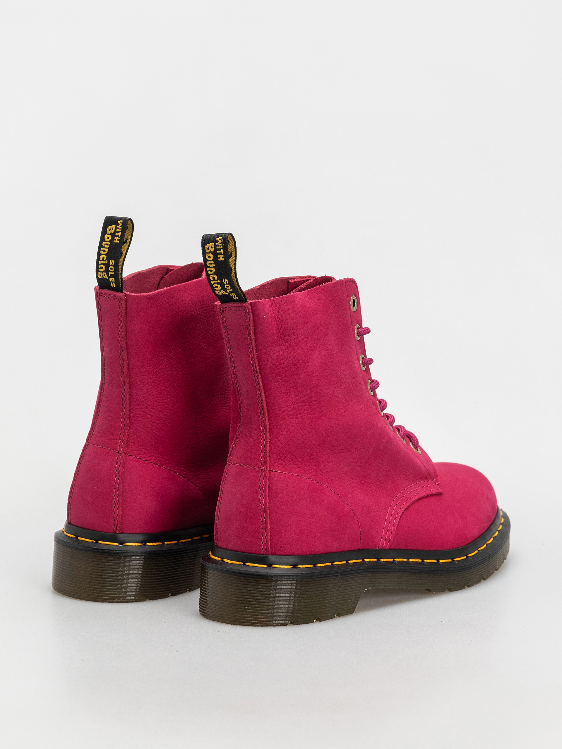 Buty Dr. Martens 1460 Pascal (fuchsia pink milled nubuck rb)