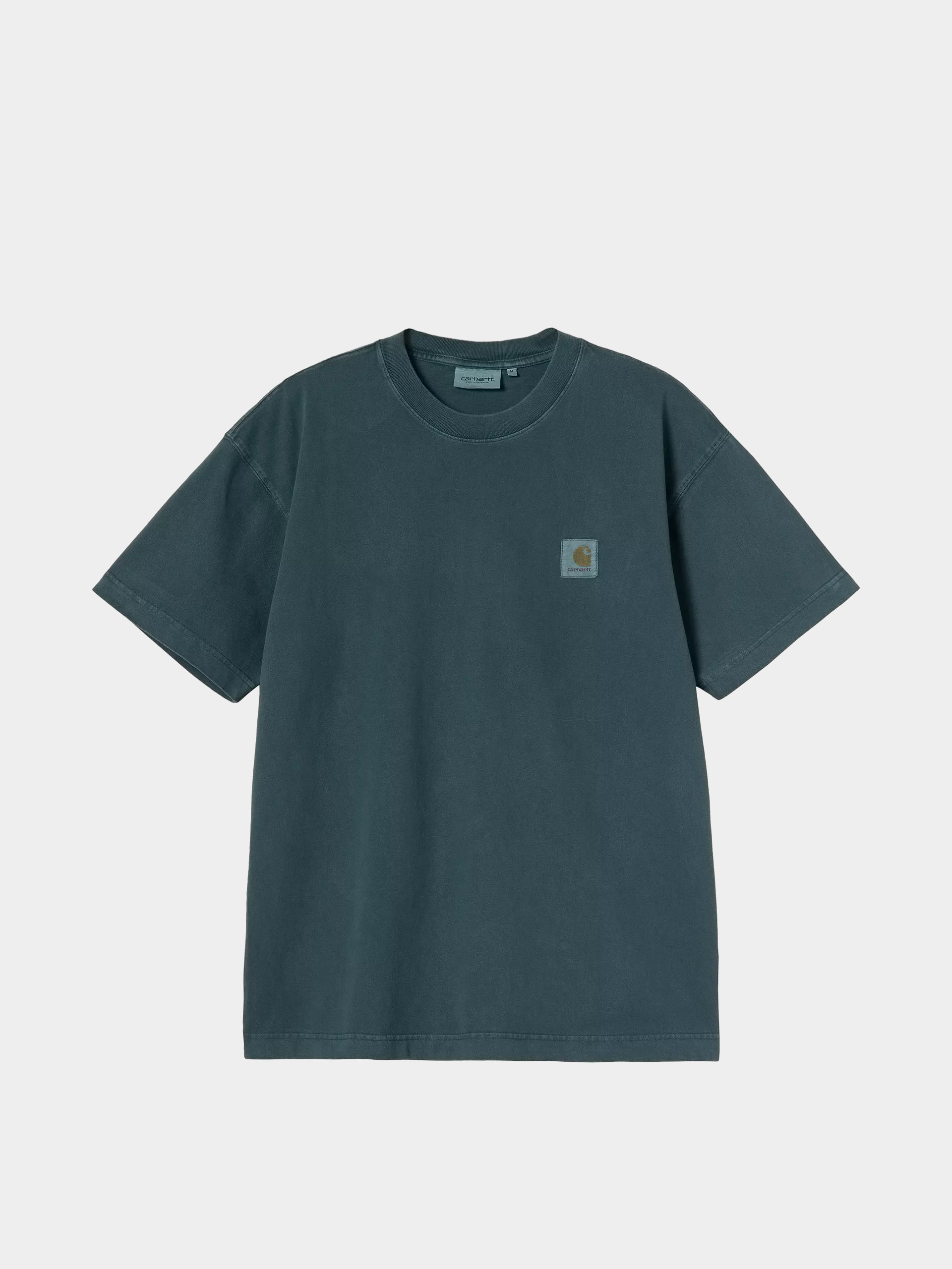 T-shirt Carhartt WIP Vista (deep lagoon/garment dyed)