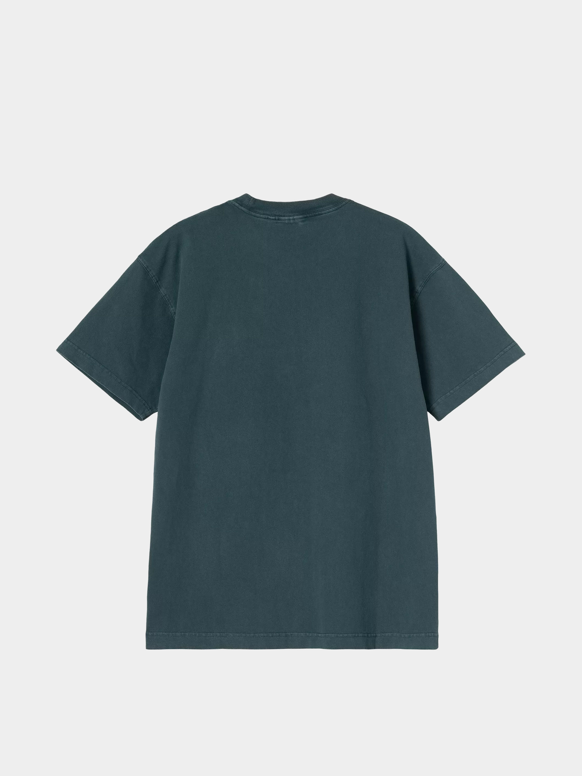 T-shirt Carhartt WIP Vista (deep lagoon/garment dyed)