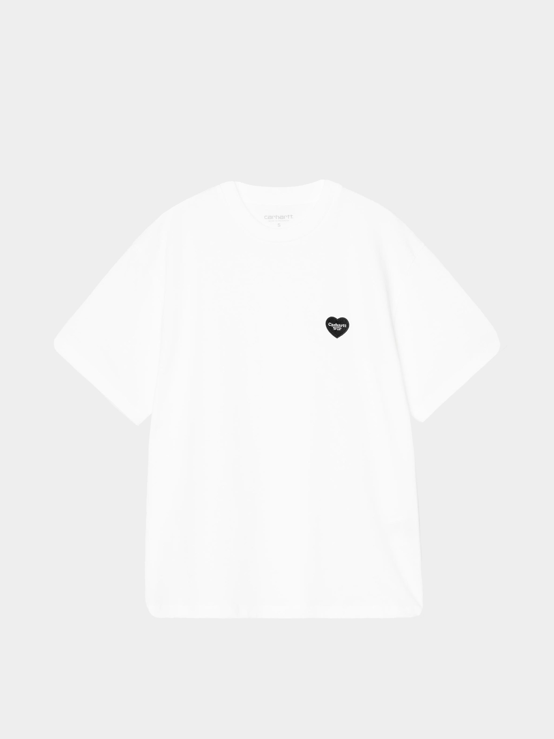 T-shirt Carhartt WIP Heart Patch Wmn (white/black)