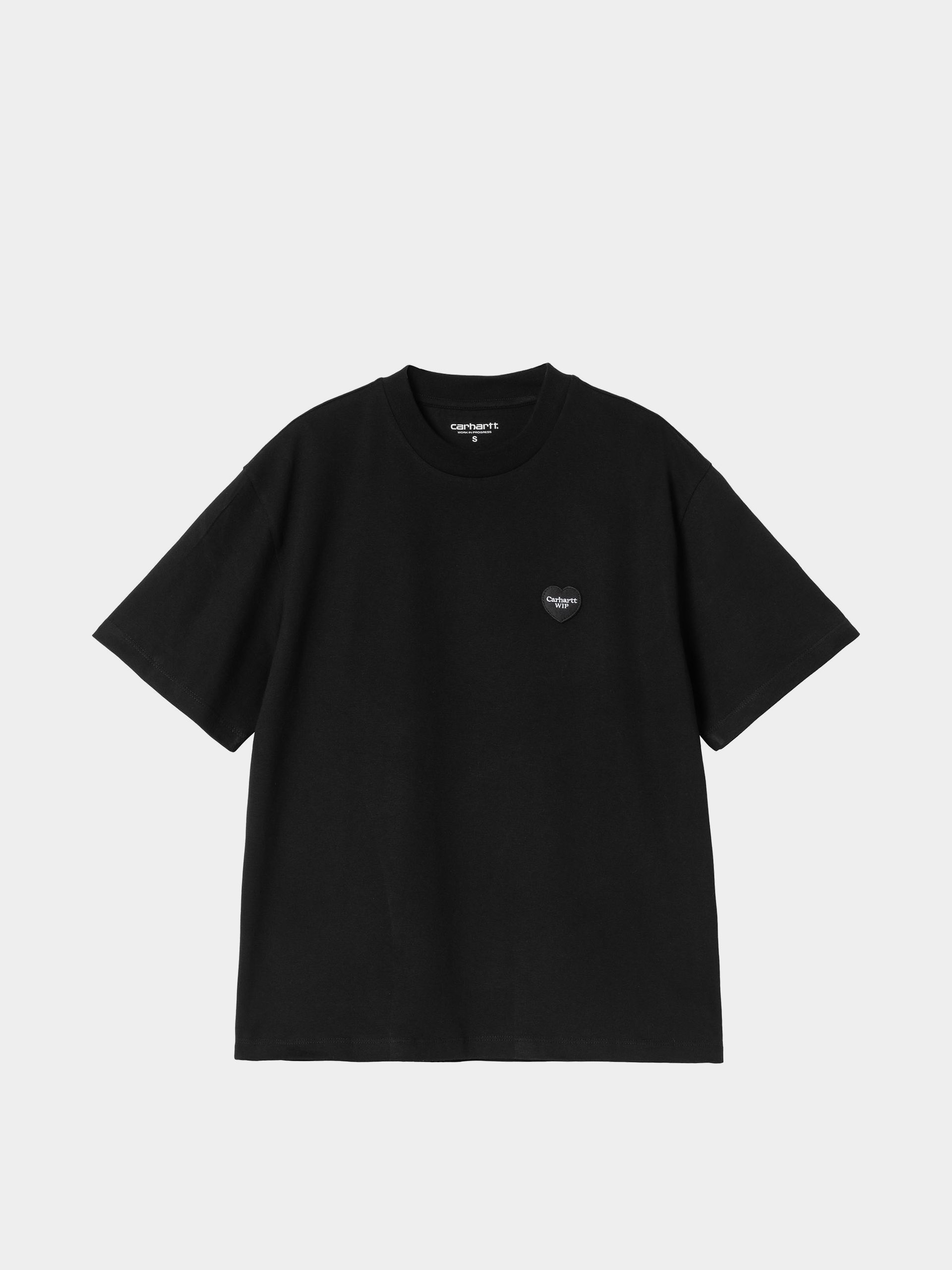 T-shirt Carhartt WIP Heart Patch Wmn (black/black)