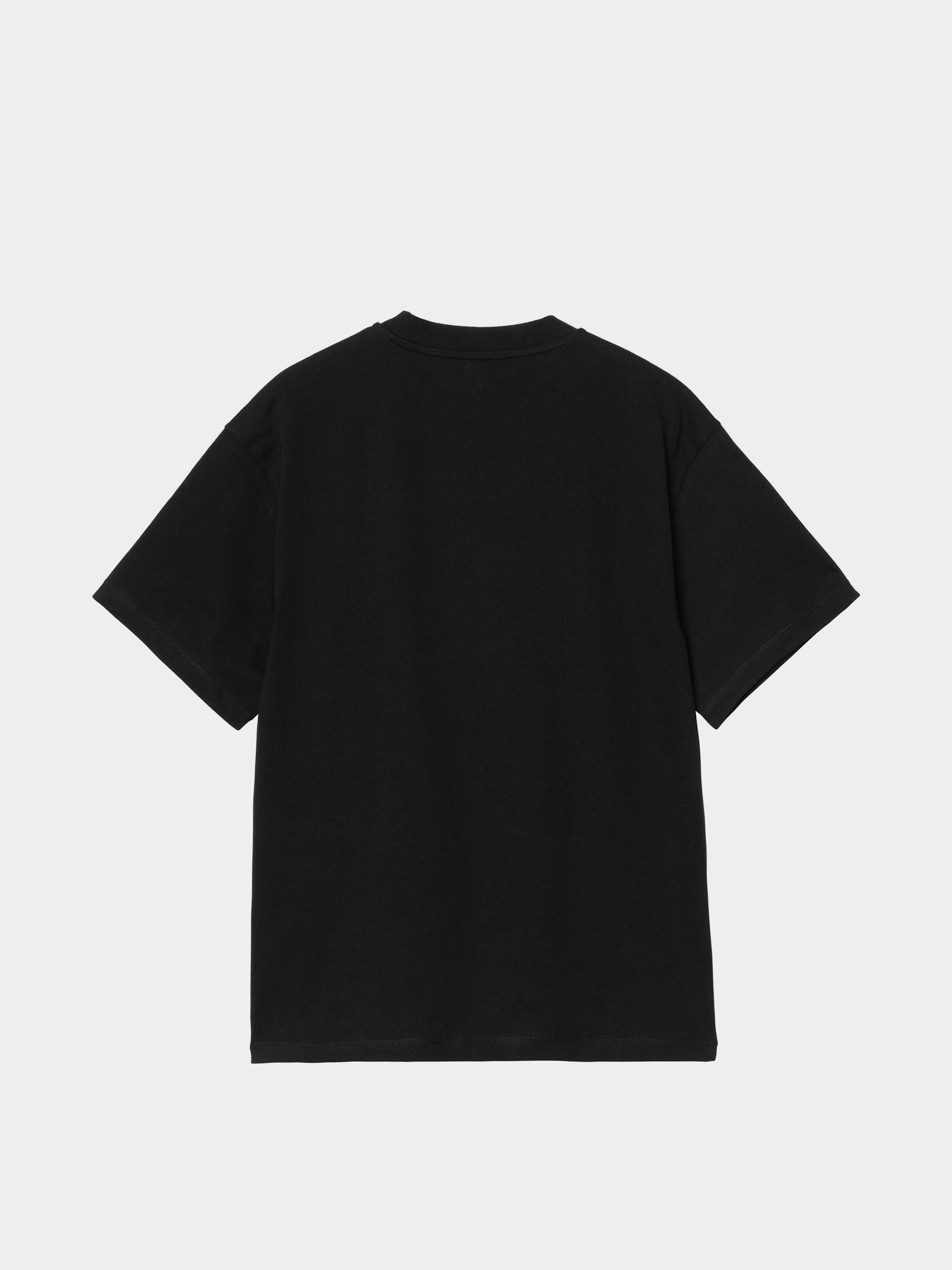 T-shirt Carhartt WIP Heart Patch Wmn (black/red)