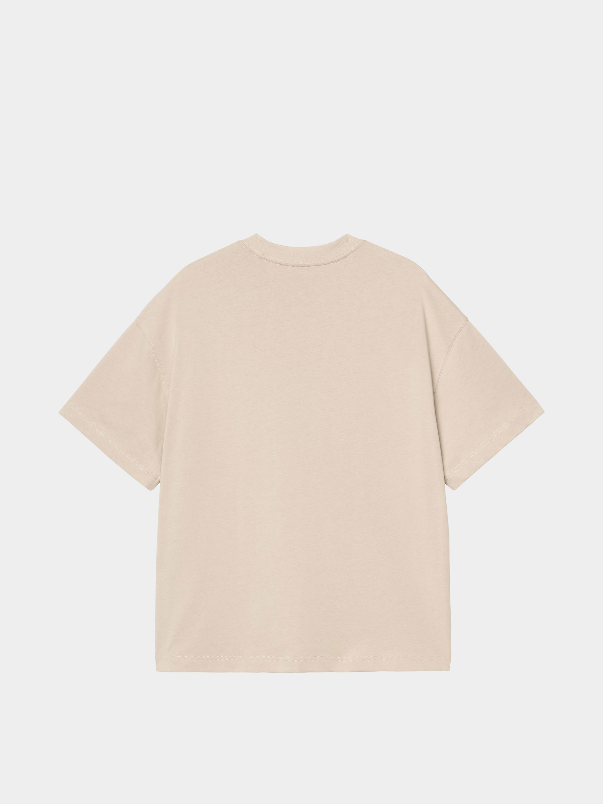 T-shirt Carhartt WIP Signature Script (fleur de sel/citadel)
