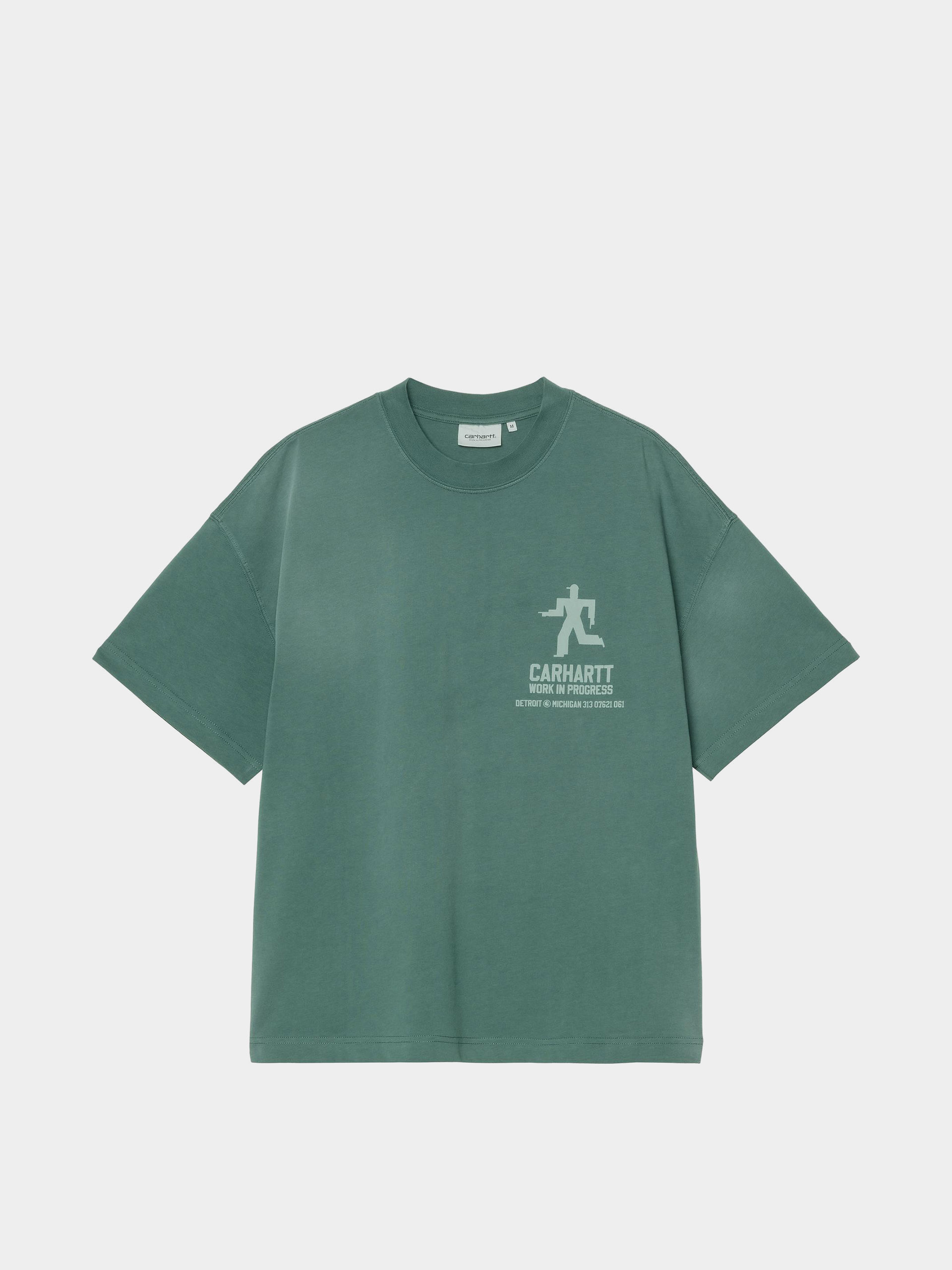 T-shirt Carhartt WIP Distance (dark fir/stone dyed)