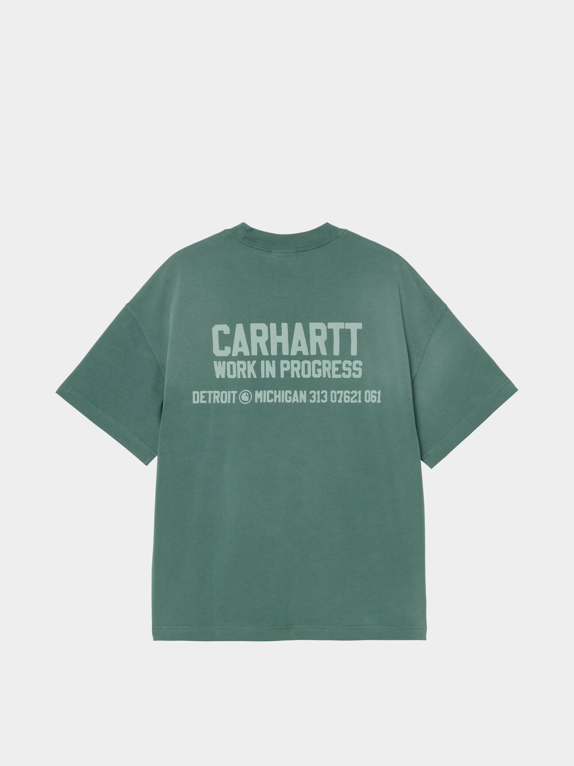 T-shirt Carhartt WIP Distance (dark fir/stone dyed)