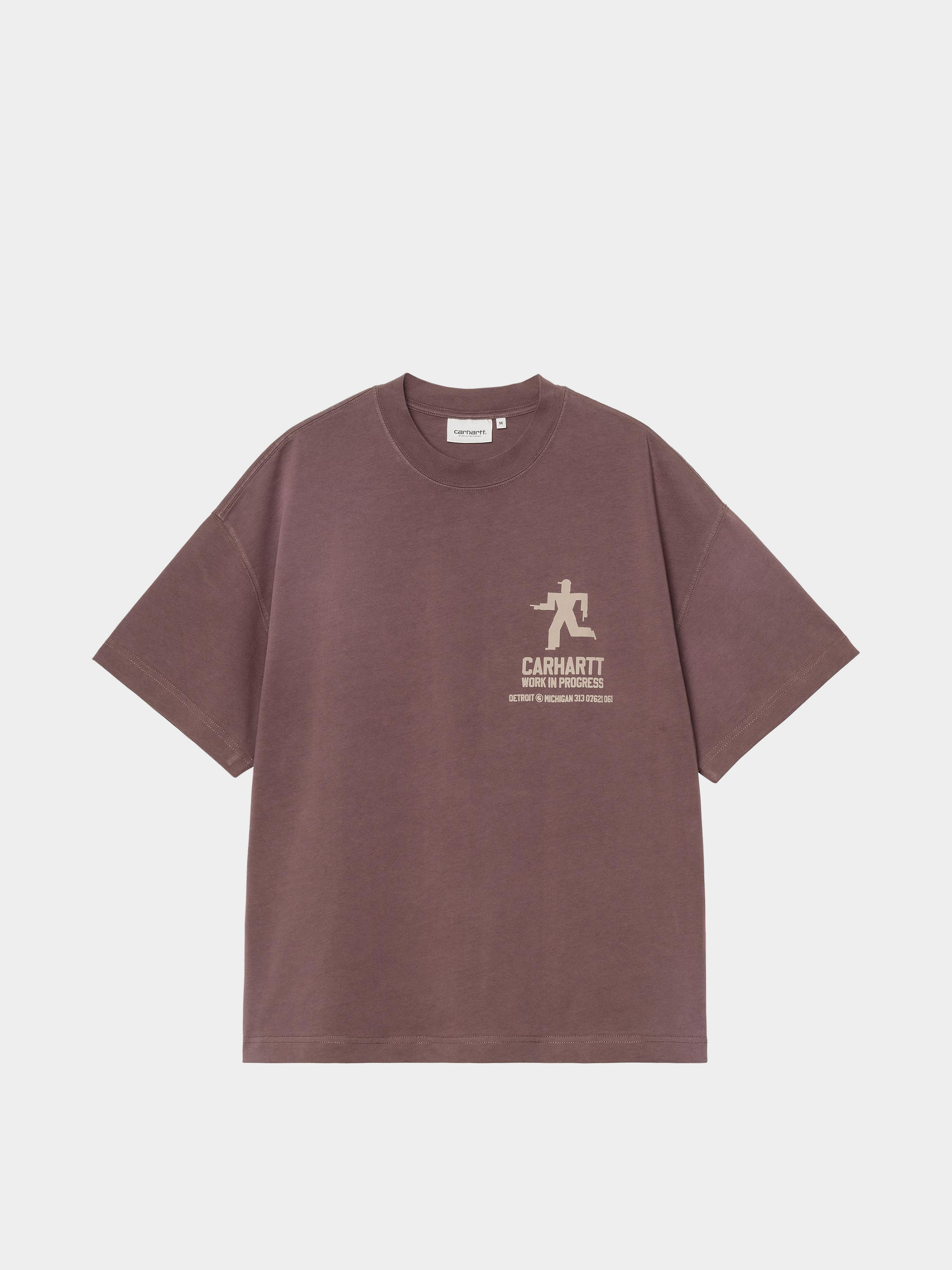 T-shirt Carhartt WIP Distance (palisander/stone dyed)