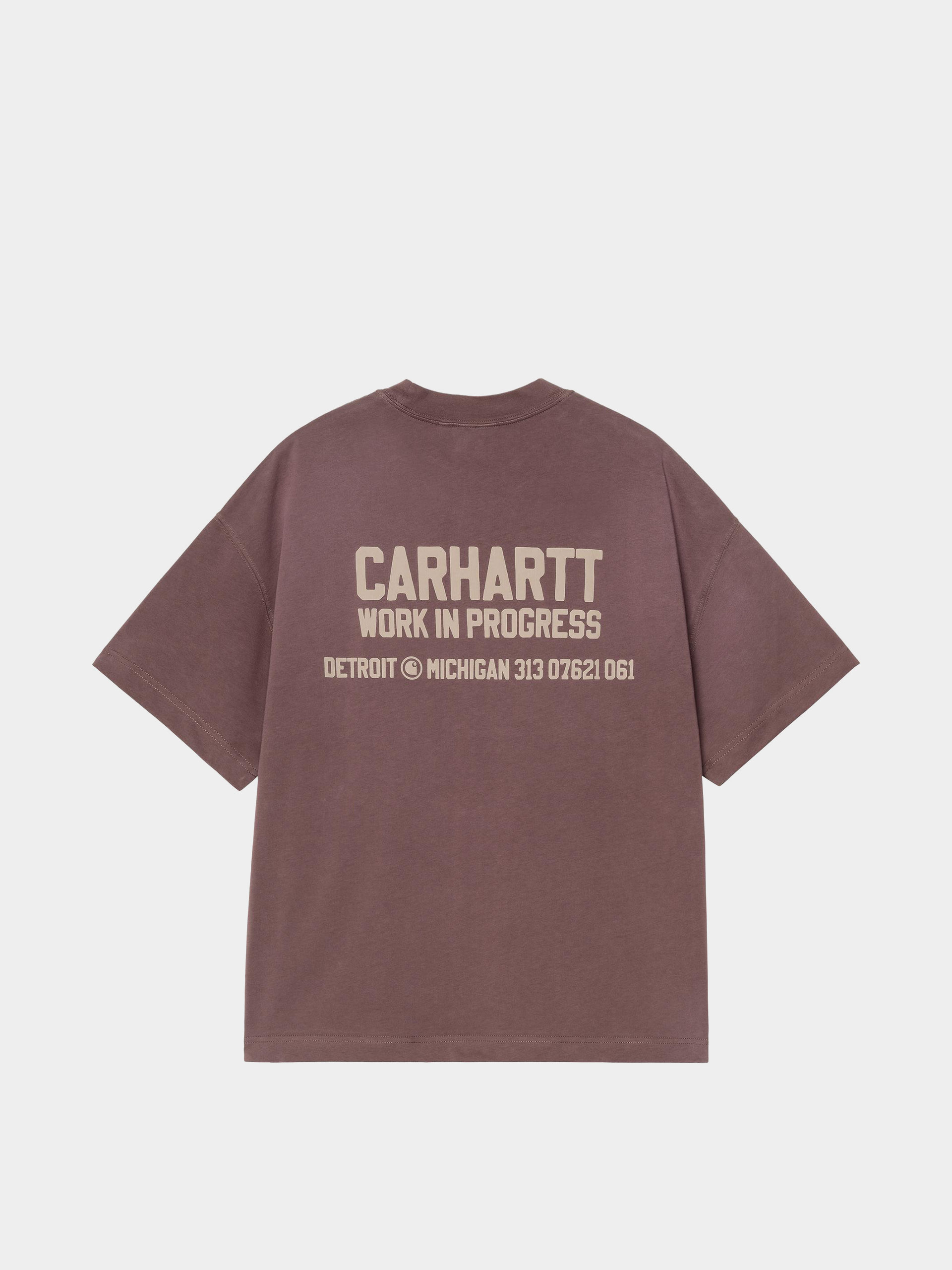 T-shirt Carhartt WIP Distance (palisander/stone dyed)