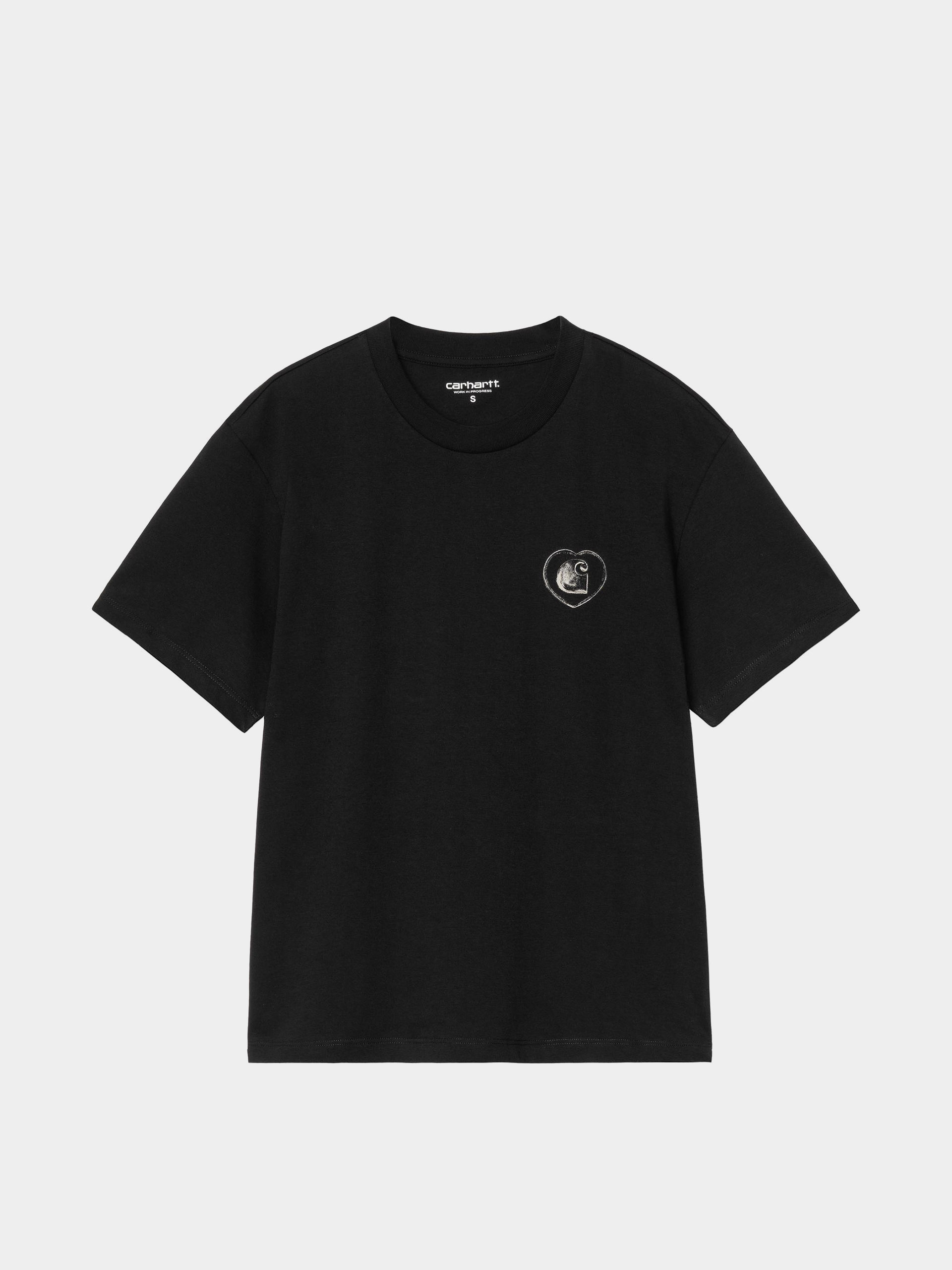 T-shirt Carhartt WIP Hearts Of Hartts Wmn (black)