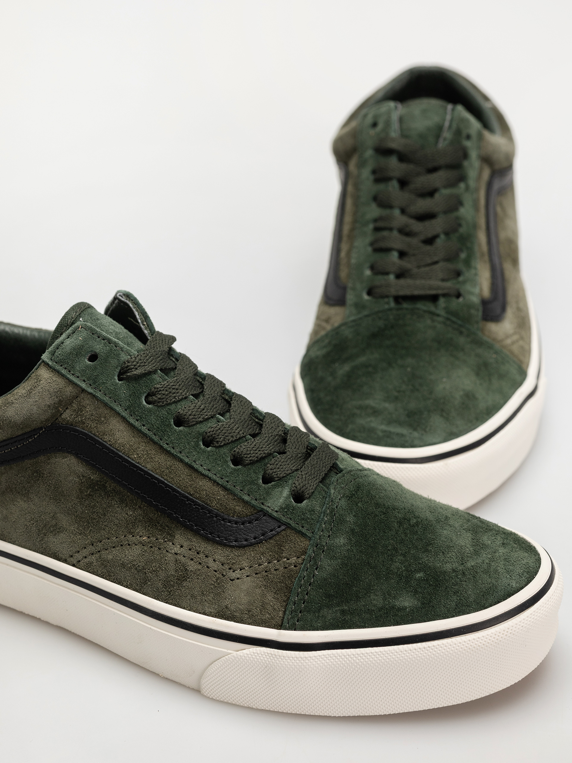 Buty Vans Old Skool (pig suede green/multi)
