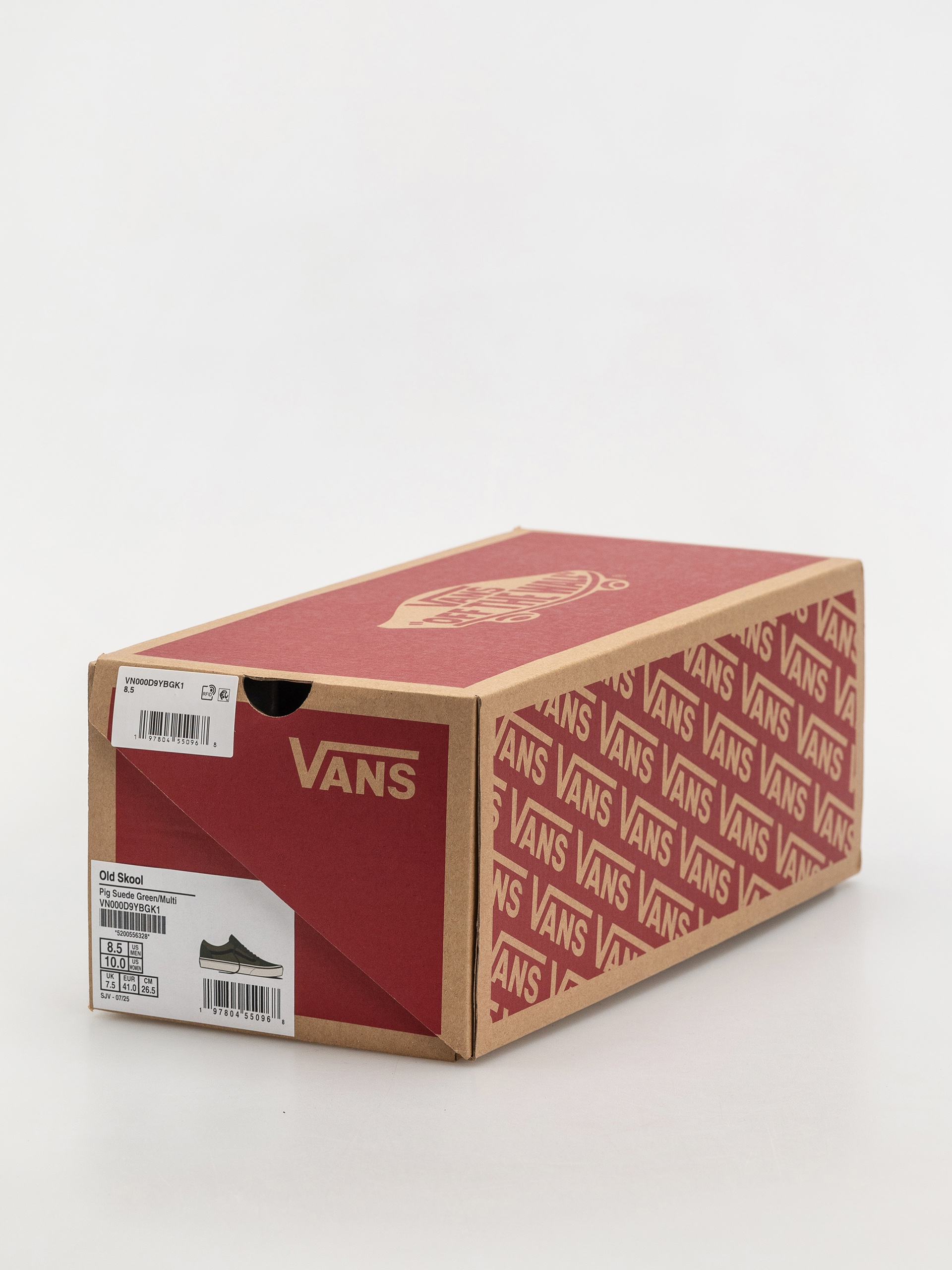 Buty Vans Old Skool (pig suede green/multi)