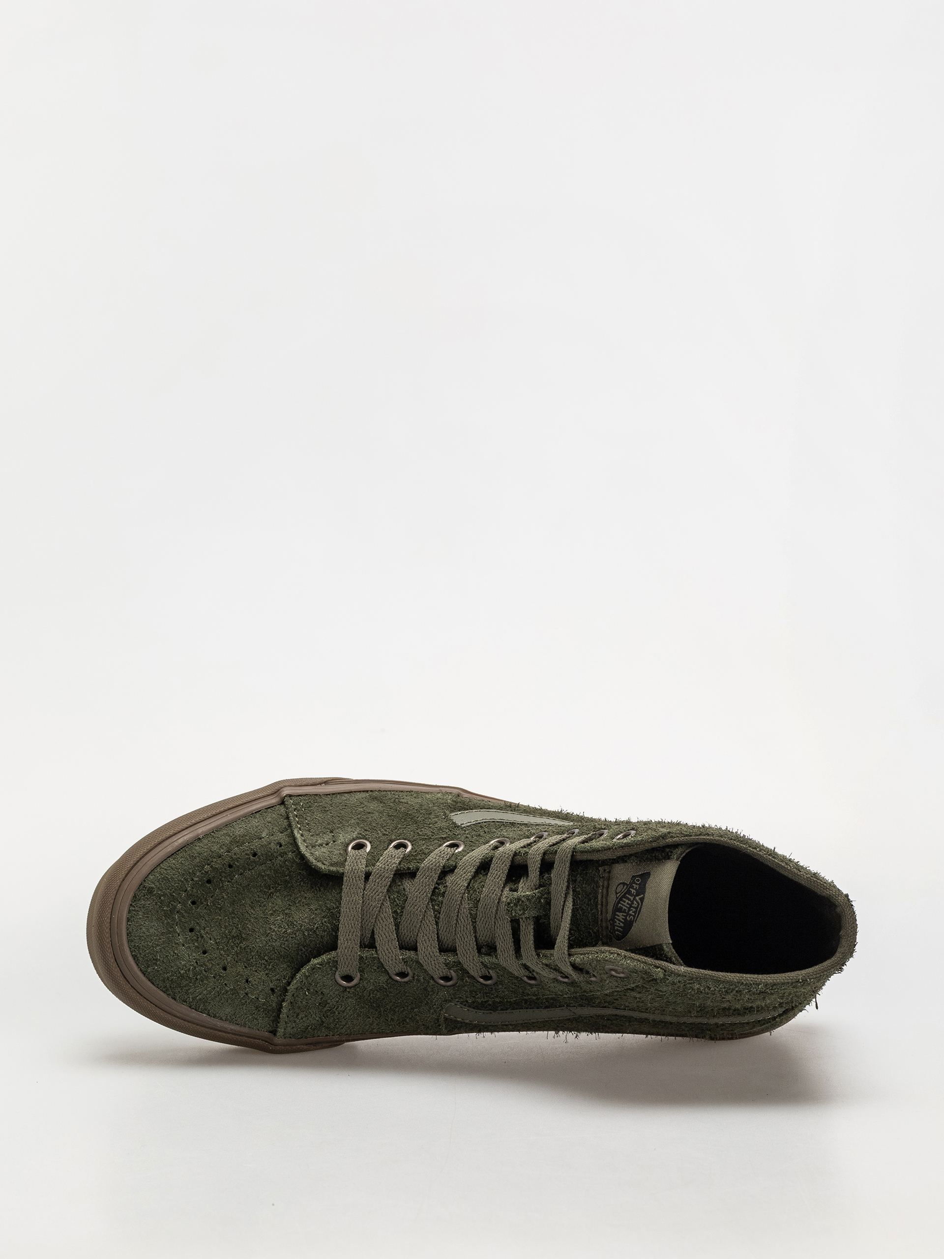 Buty Vans Sk8 Hi Tapered (hairy suede olive/gum)