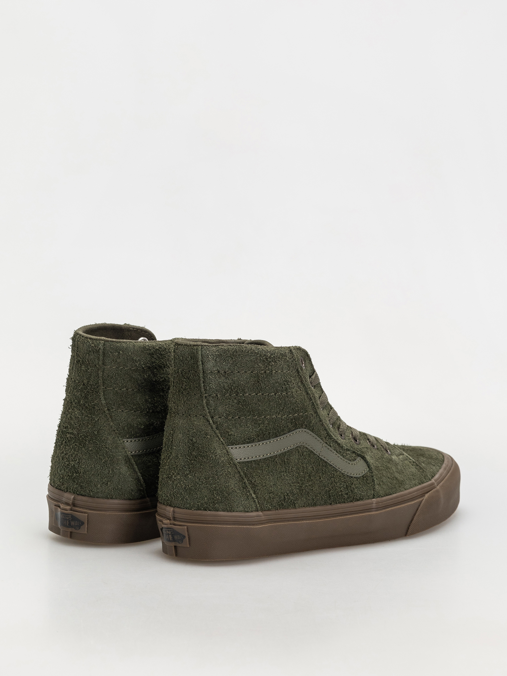 Buty Vans Sk8 Hi Tapered (hairy suede olive/gum)