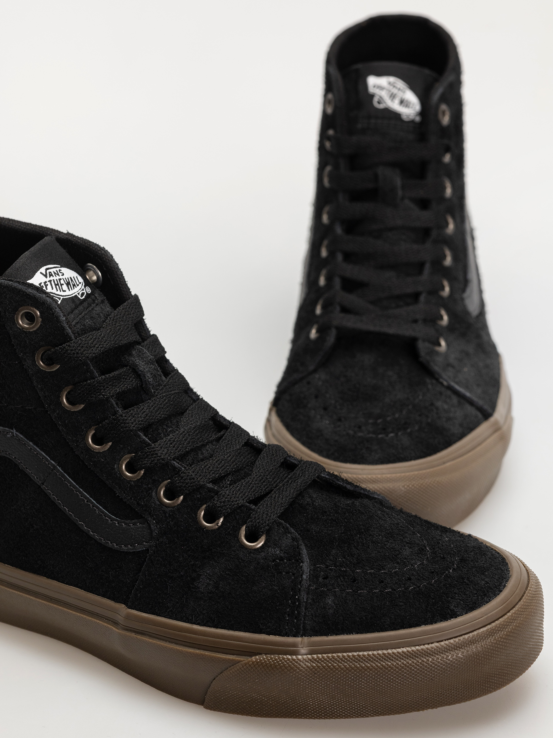 Buty Vans Sk8 Hi Tapered (hairy suede black/gum)