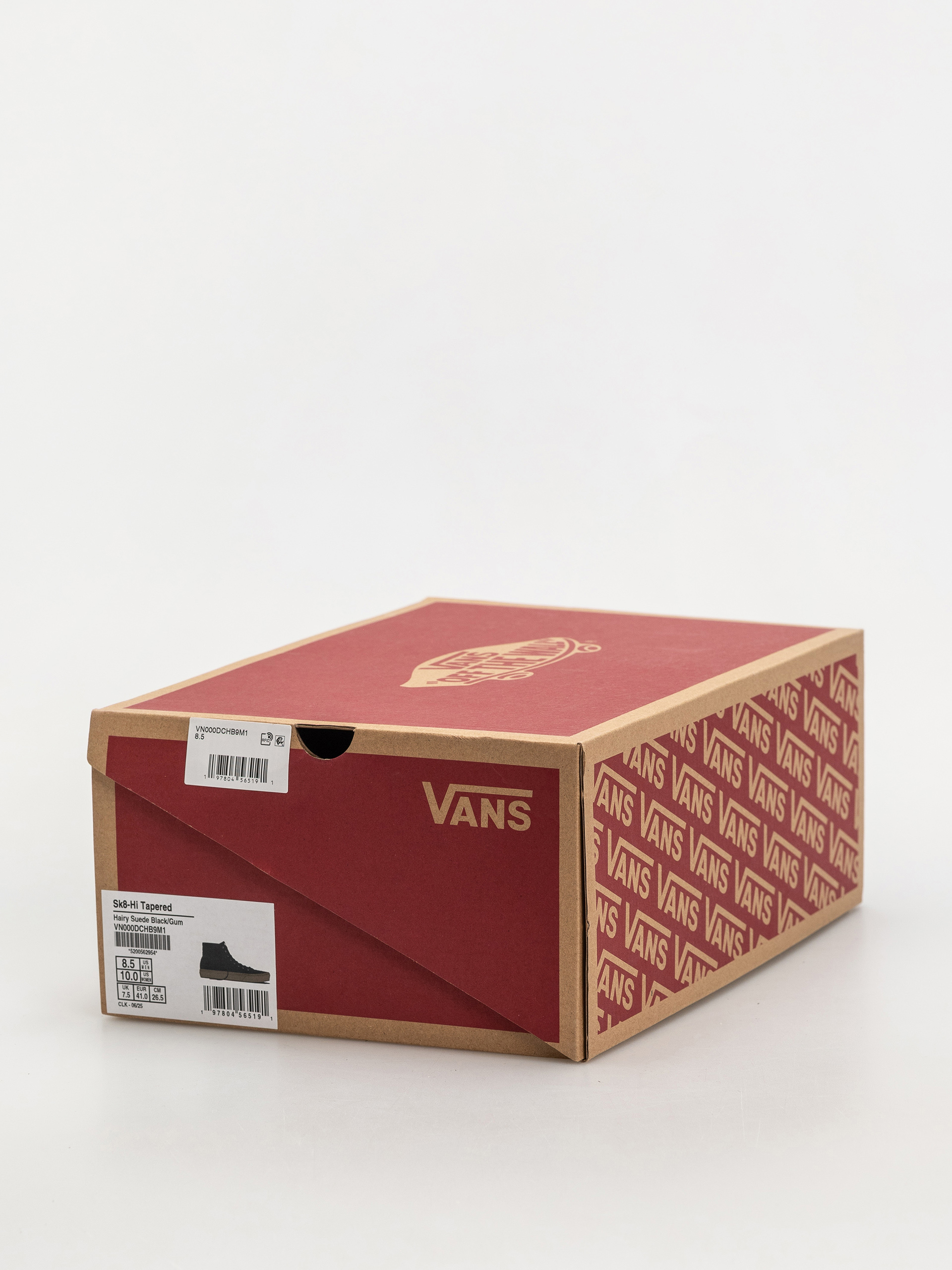 Buty Vans Sk8 Hi Tapered (hairy suede black/gum)