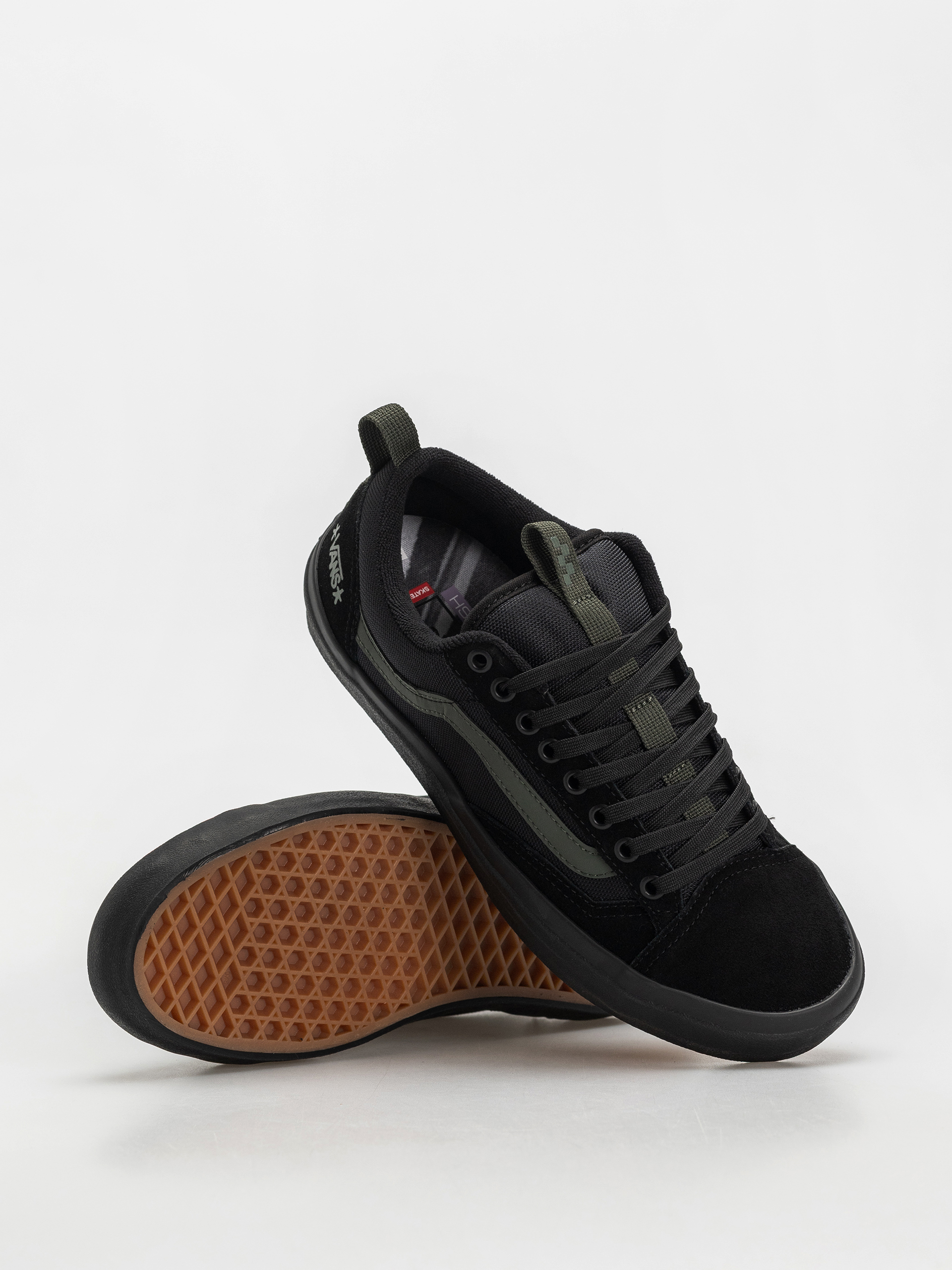 Buty Vans Skate Old Skool 36 + (atiba black/dark green)