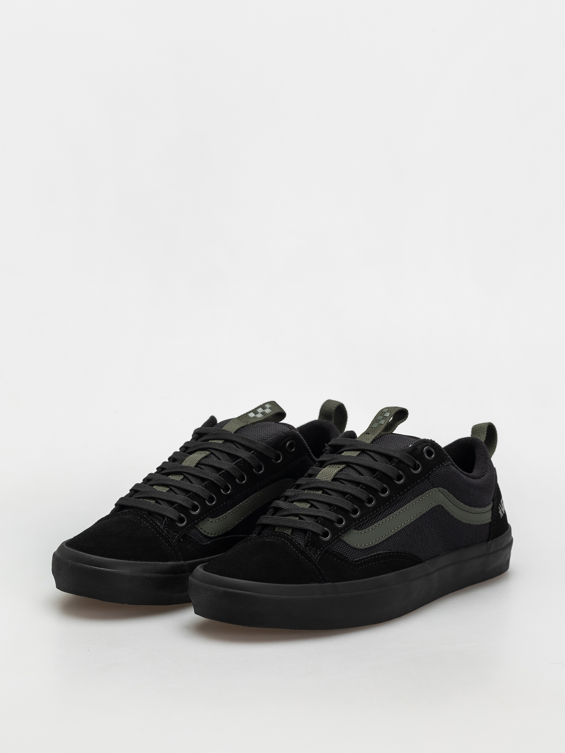 Buty Vans Skate Old Skool 36 + (atiba black/dark green)