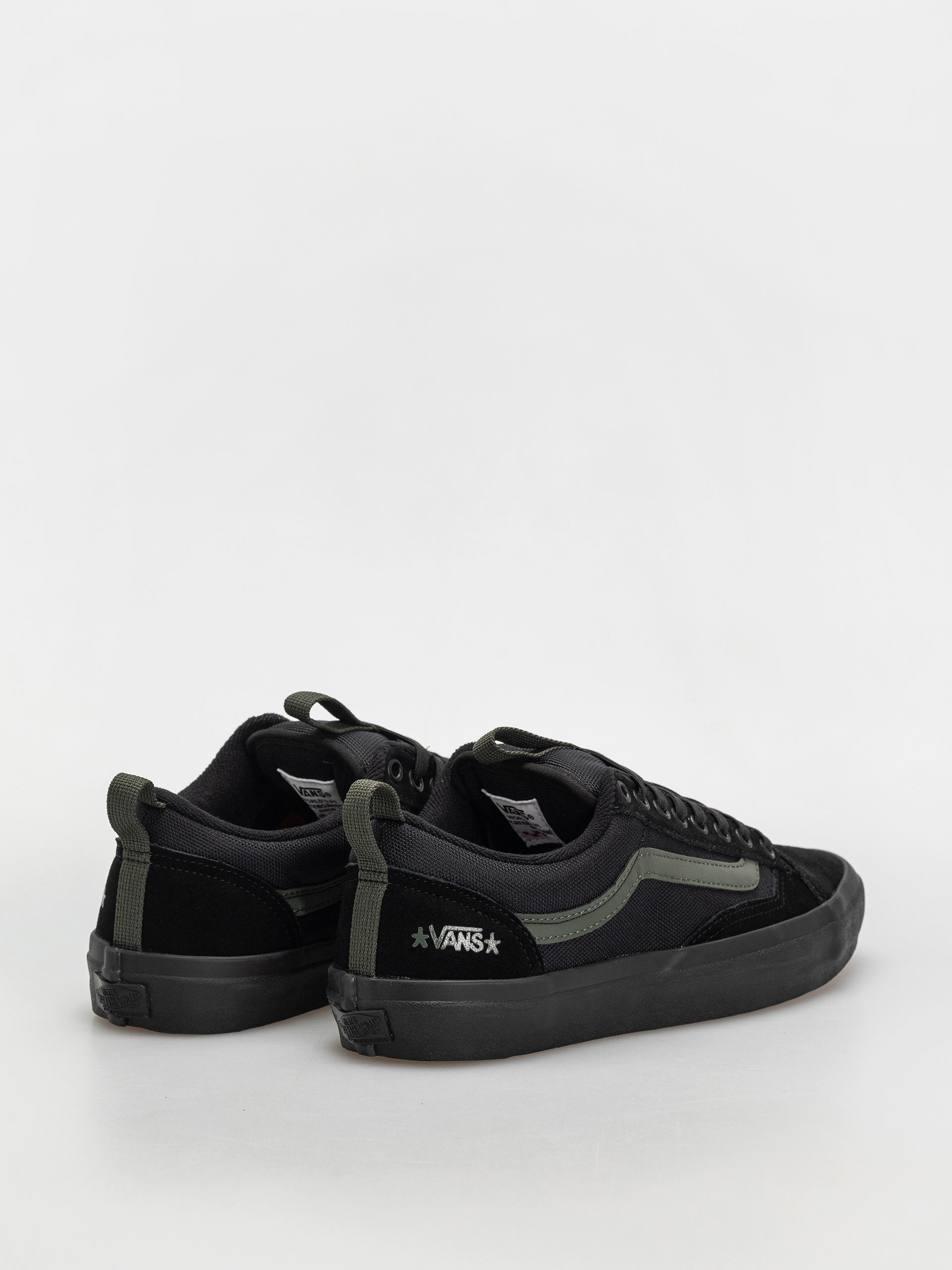 Buty Vans Skate Old Skool 36 + (atiba black/dark green)