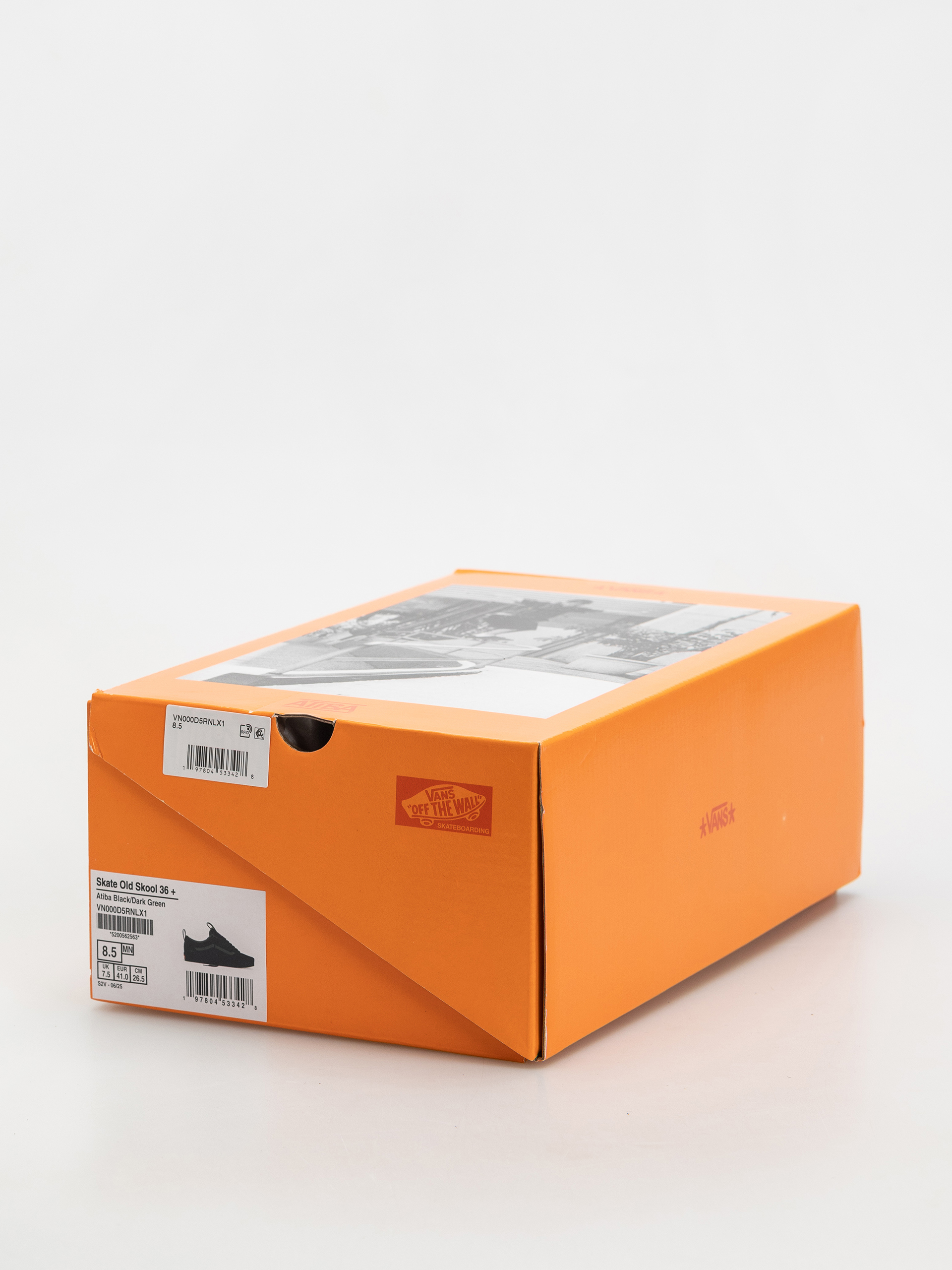 Buty Vans Skate Old Skool 36 + (atiba black/dark green)