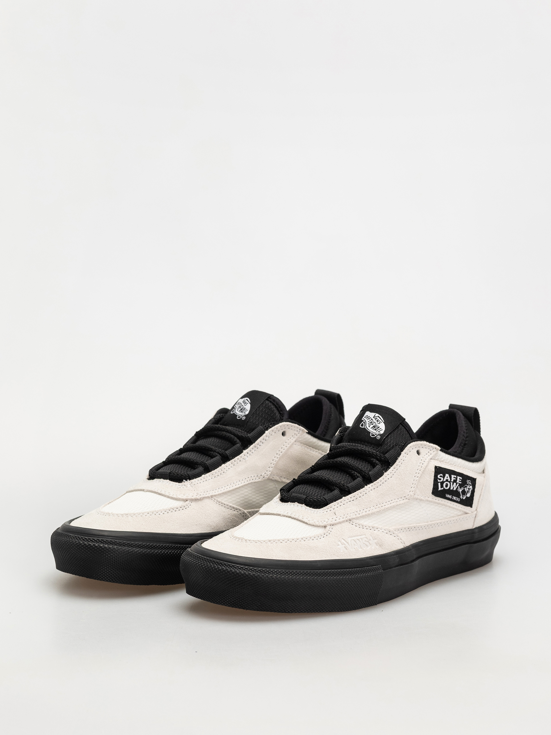 Buty Vans Skate Safe Low (atiba bone white/black)
