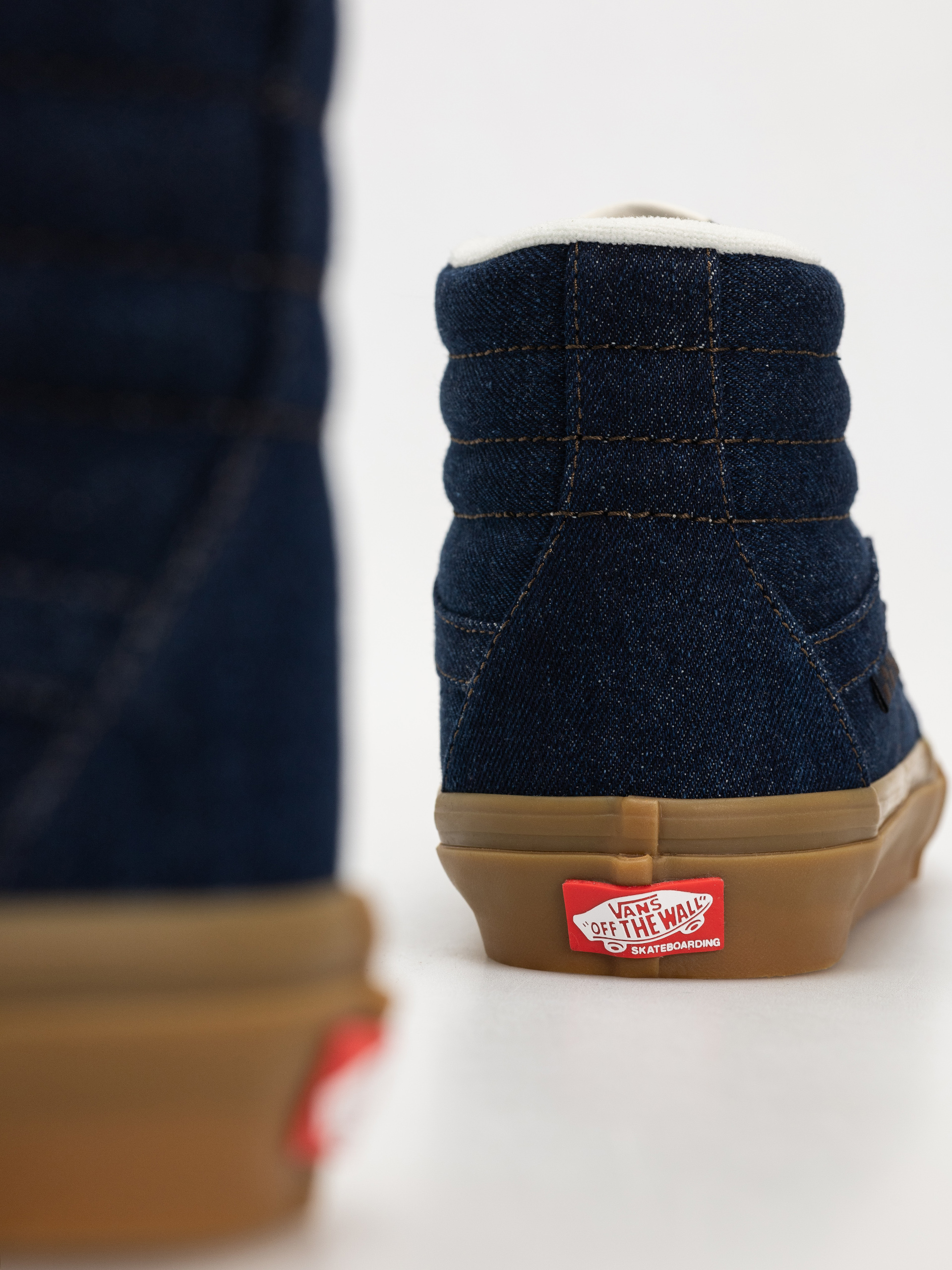 Buty Vans Skate Sk8 Hi (blue denim)