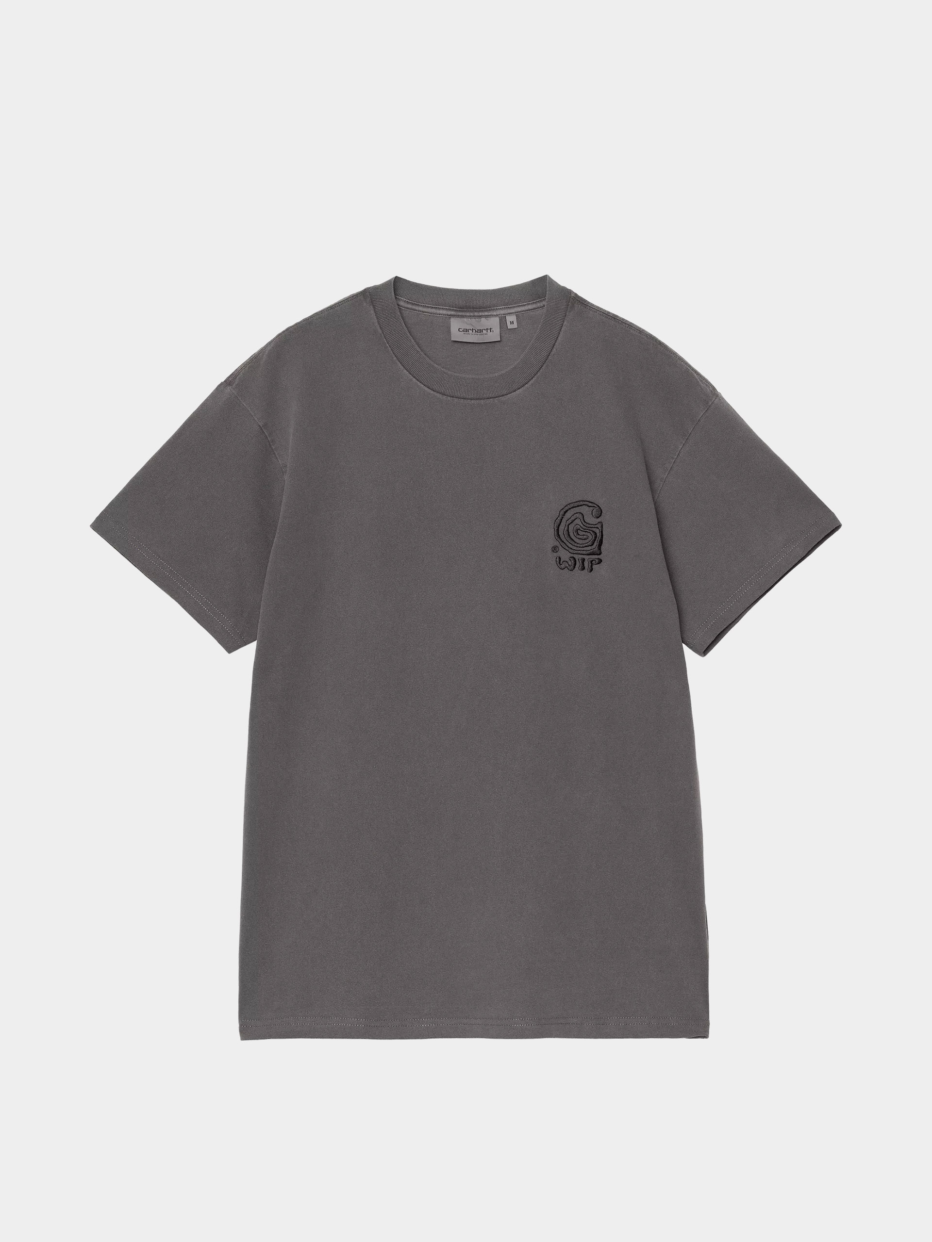 T-shirt Carhartt WIP Helix Redux (black/garment dyed)