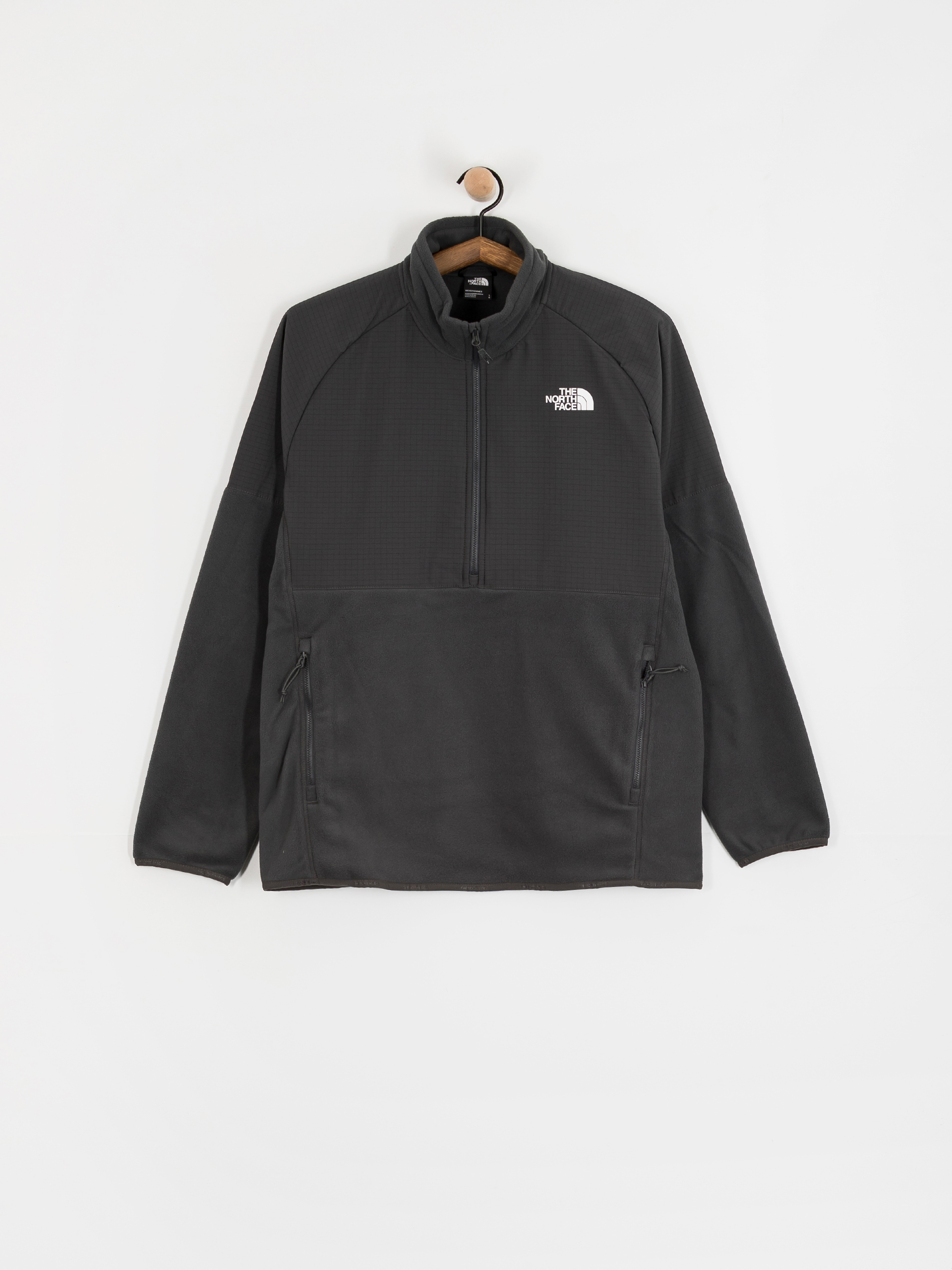 Polar The North Face Glacier HVWT 1/2 Zip - czarny (asphg/aspg/tnfb)