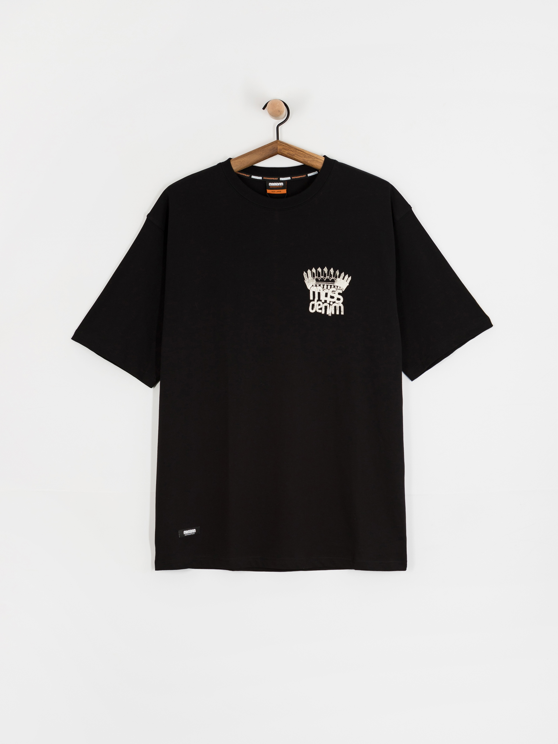T-shirt MassDnm Crown (black)