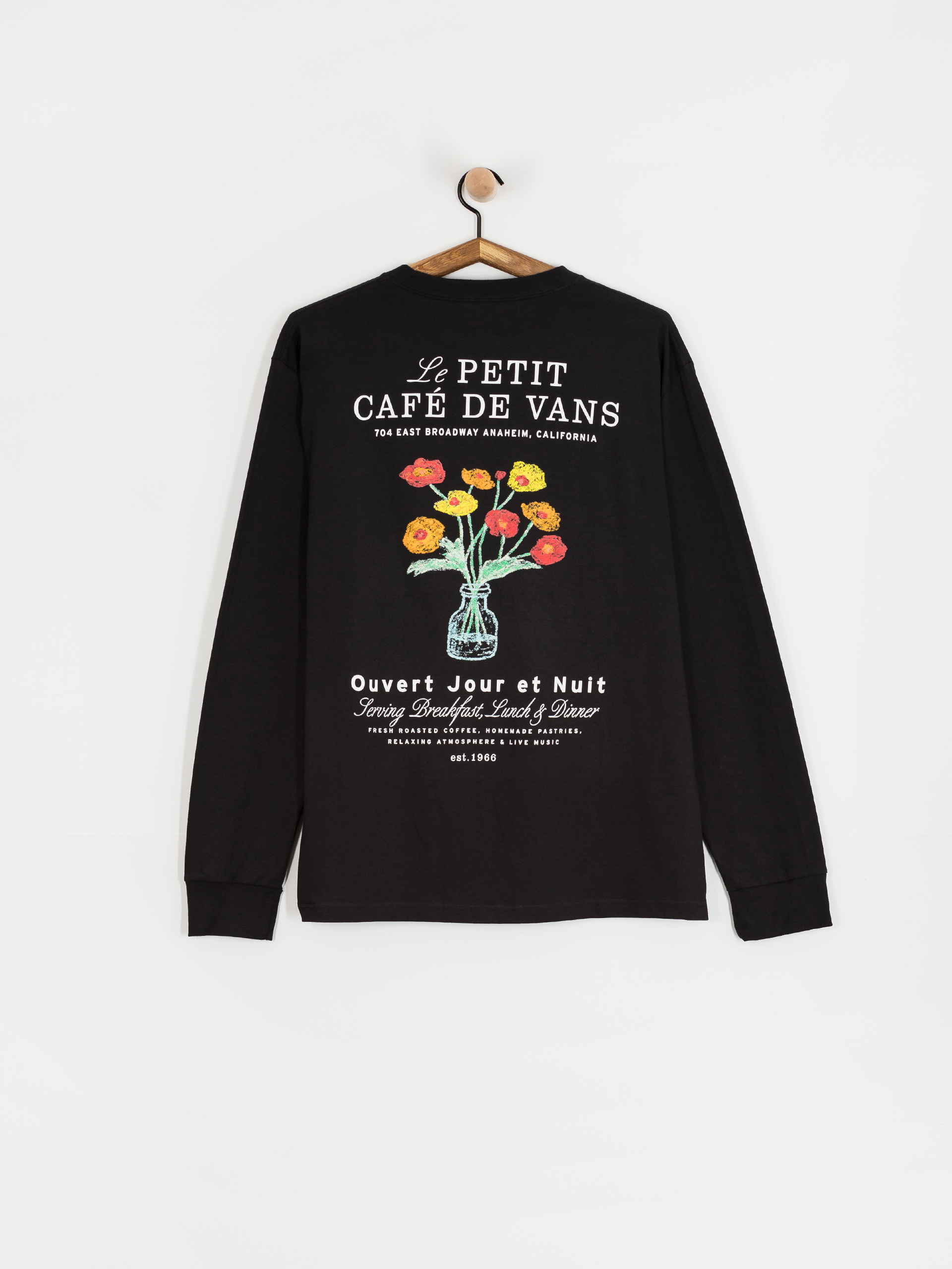 Longsleeve Vans Cafe Vans (black)