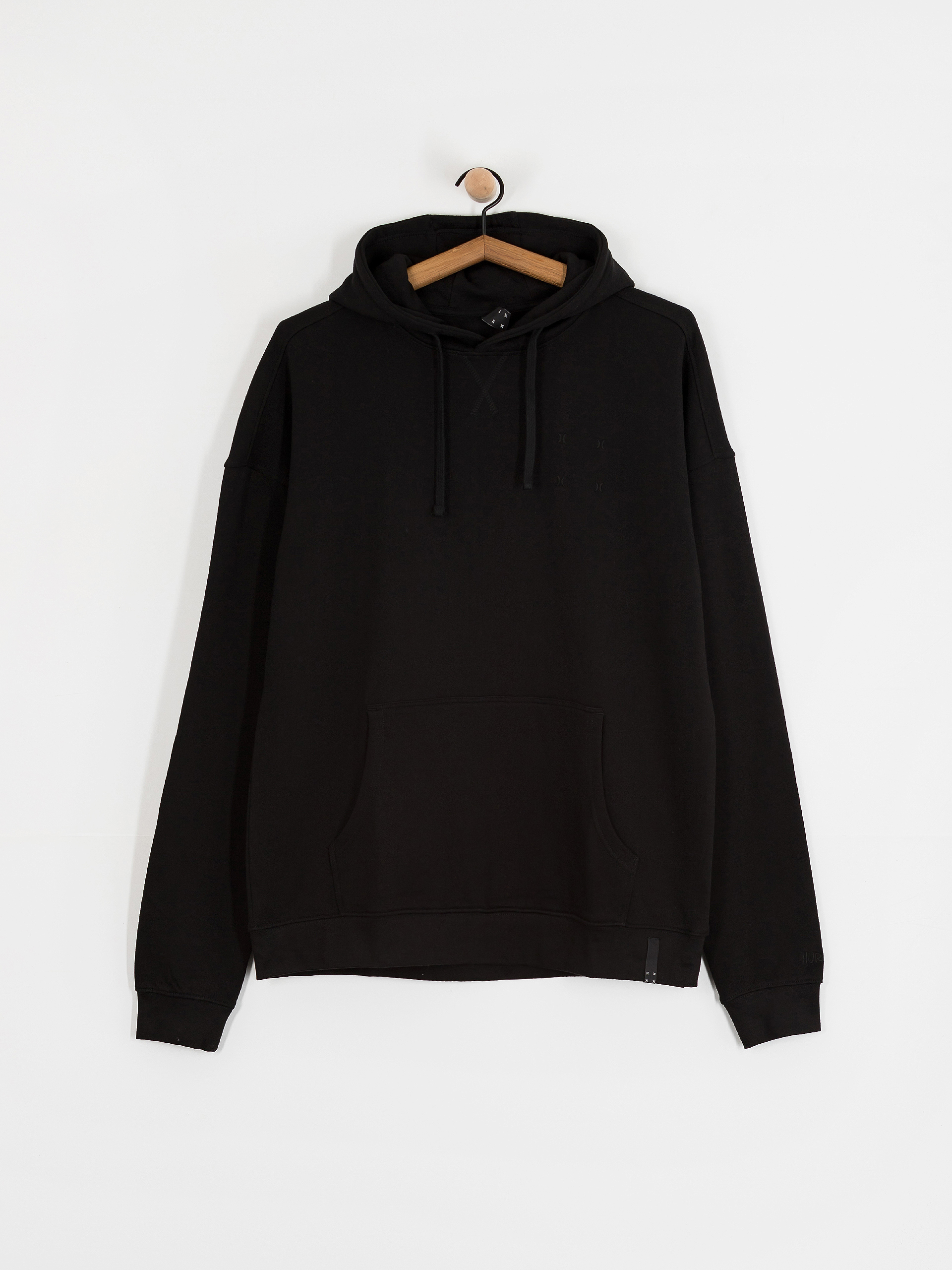 Bluza z kapturem Hurley Bcnk8 Washed HD (black)