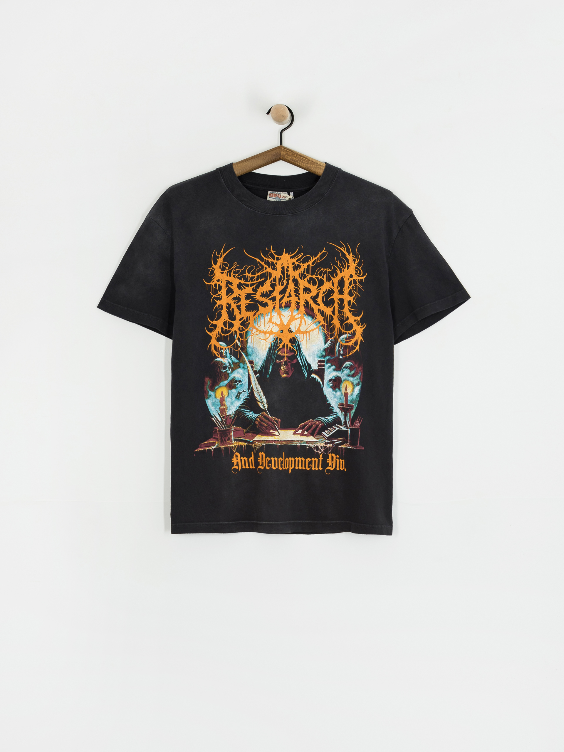 T-shirt Deus Ex Machina R&D (anthracite)