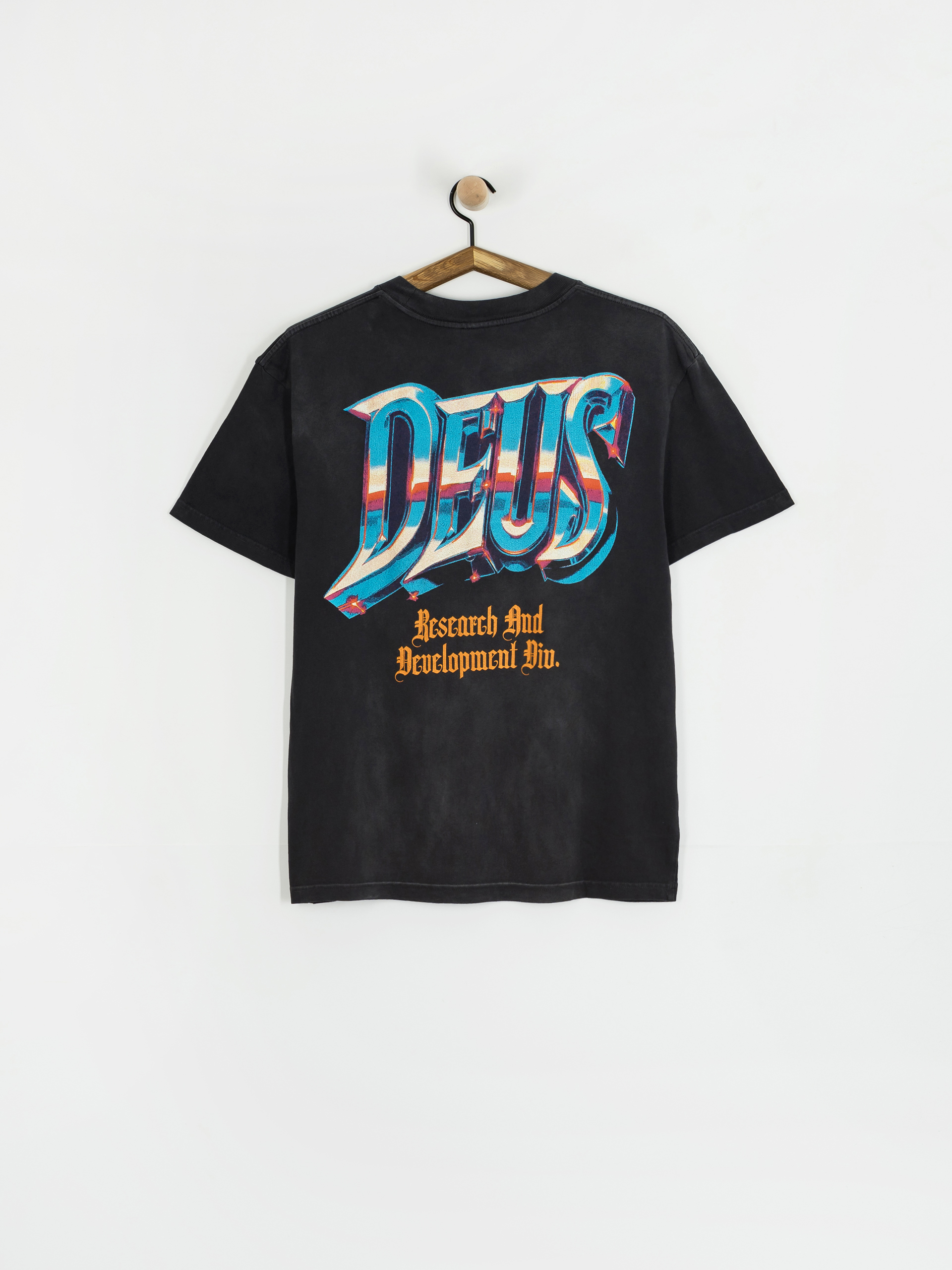 T-shirt Deus Ex Machina R&D (anthracite)