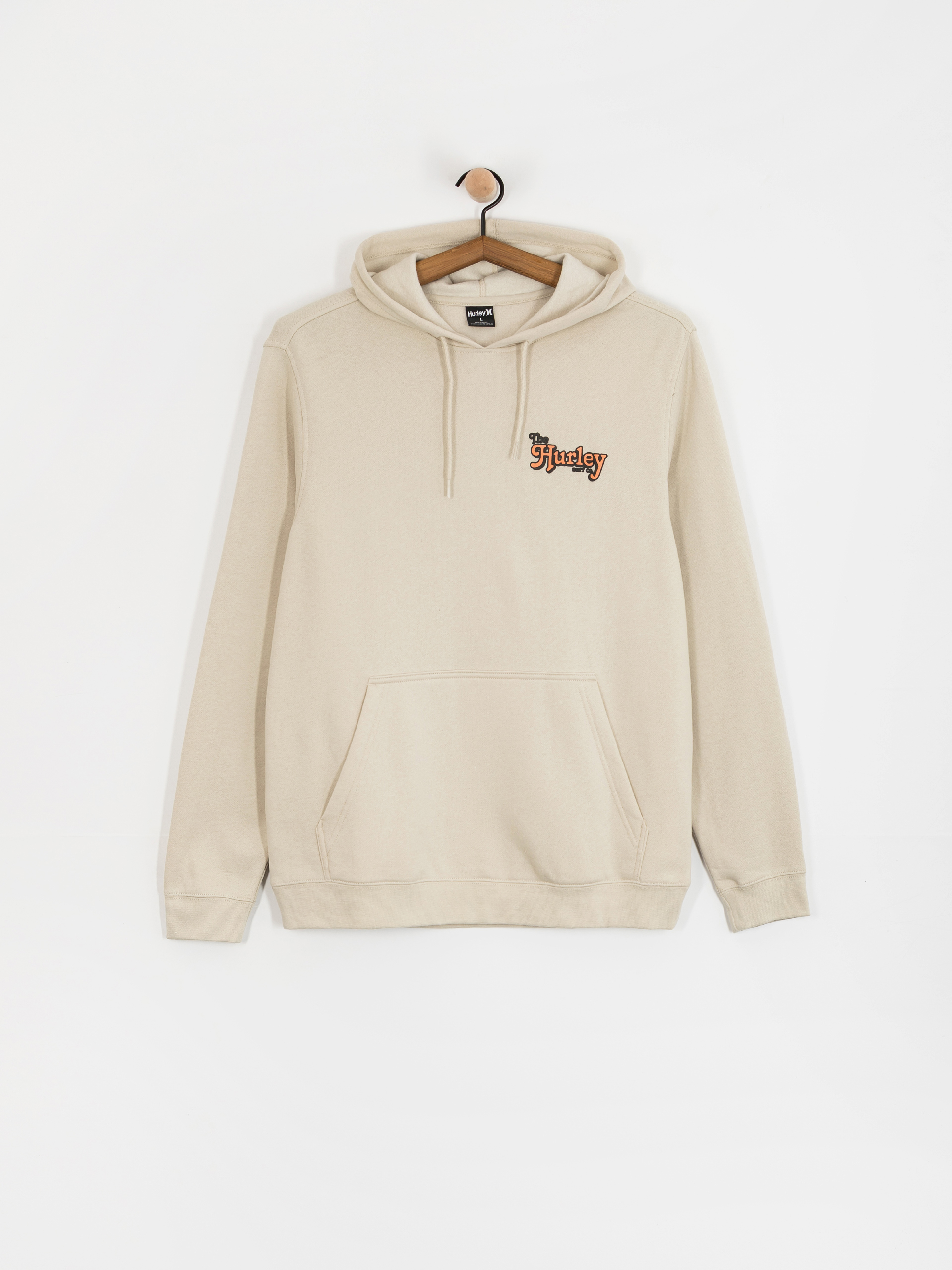Bluza z kapturem Hurley Makaw HD (bone)