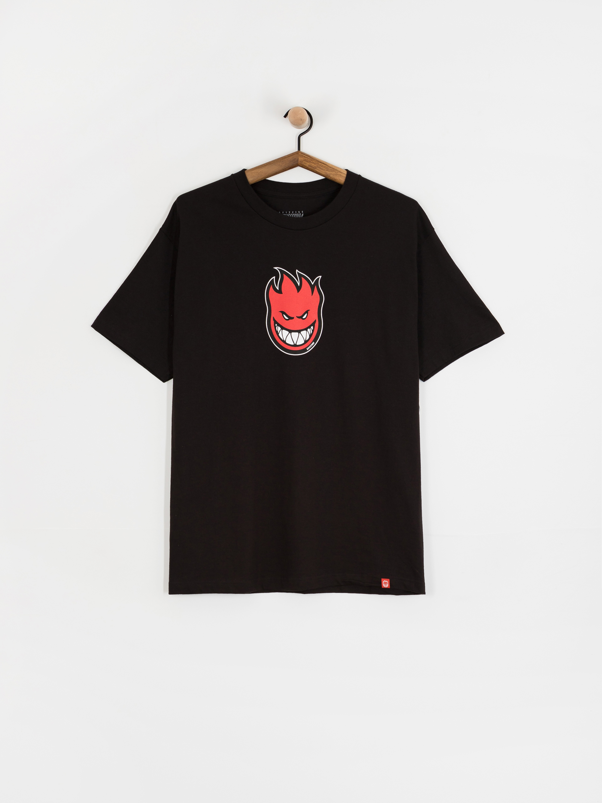 T-shirt Spitfire Bighead Mid Fill (black w/red white&black print)