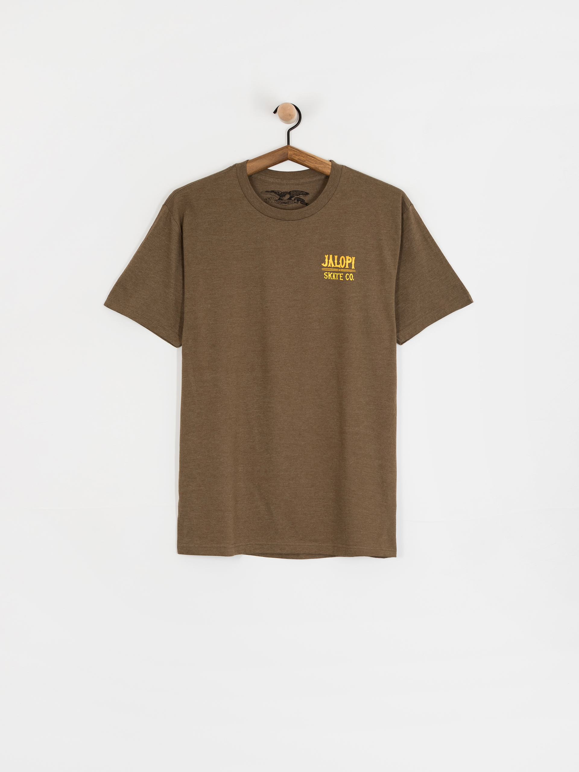 T-shirt Antihero Stop Pollution (heather army w/multicolor prints)