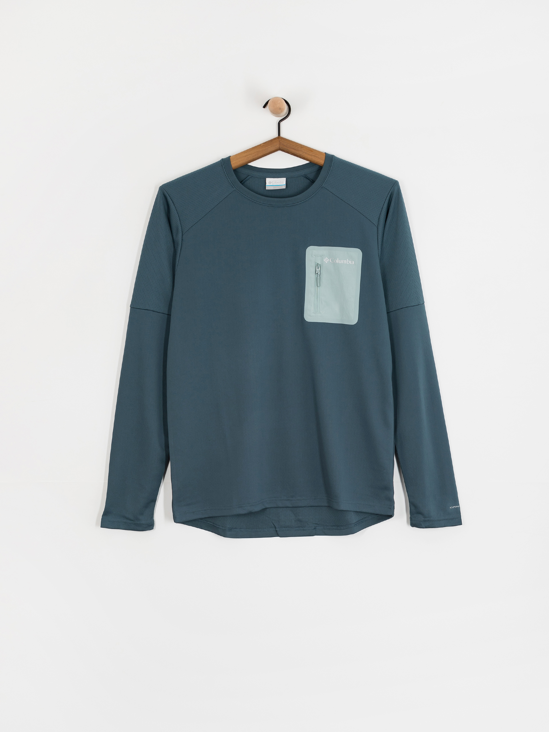 Longsleeve Columbia Tech Knit Crew (everblue/crush)